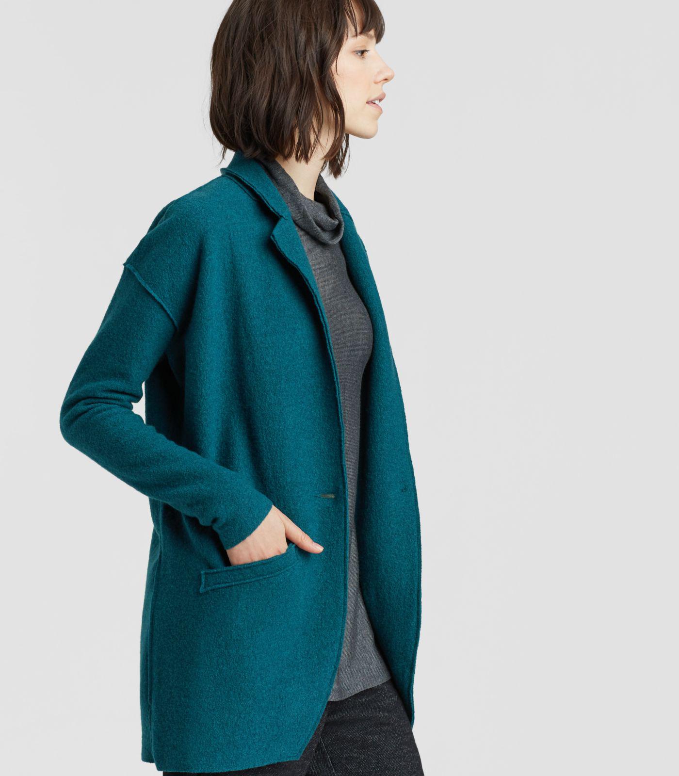 eileen fisher boiled wool