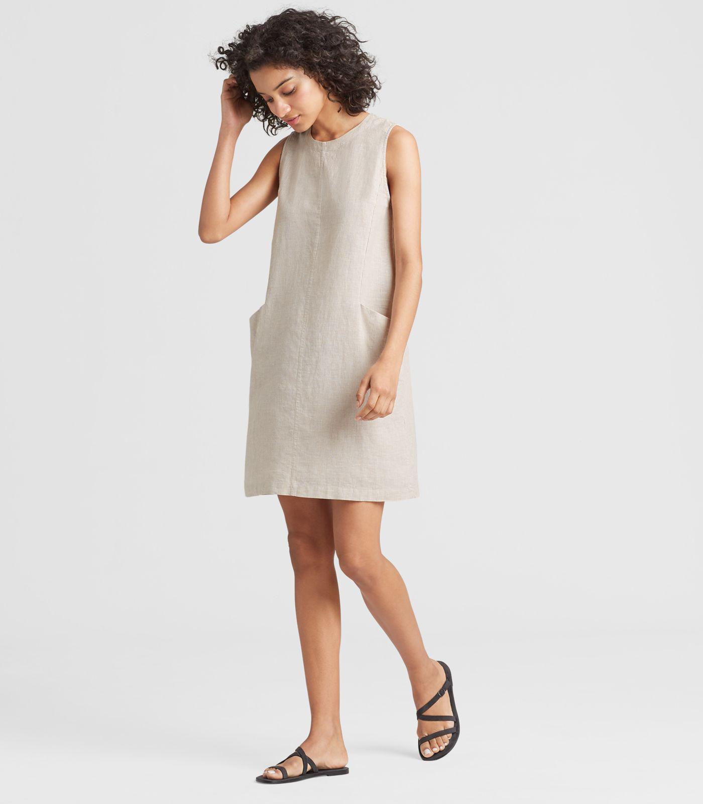 eileen fisher cotton dress