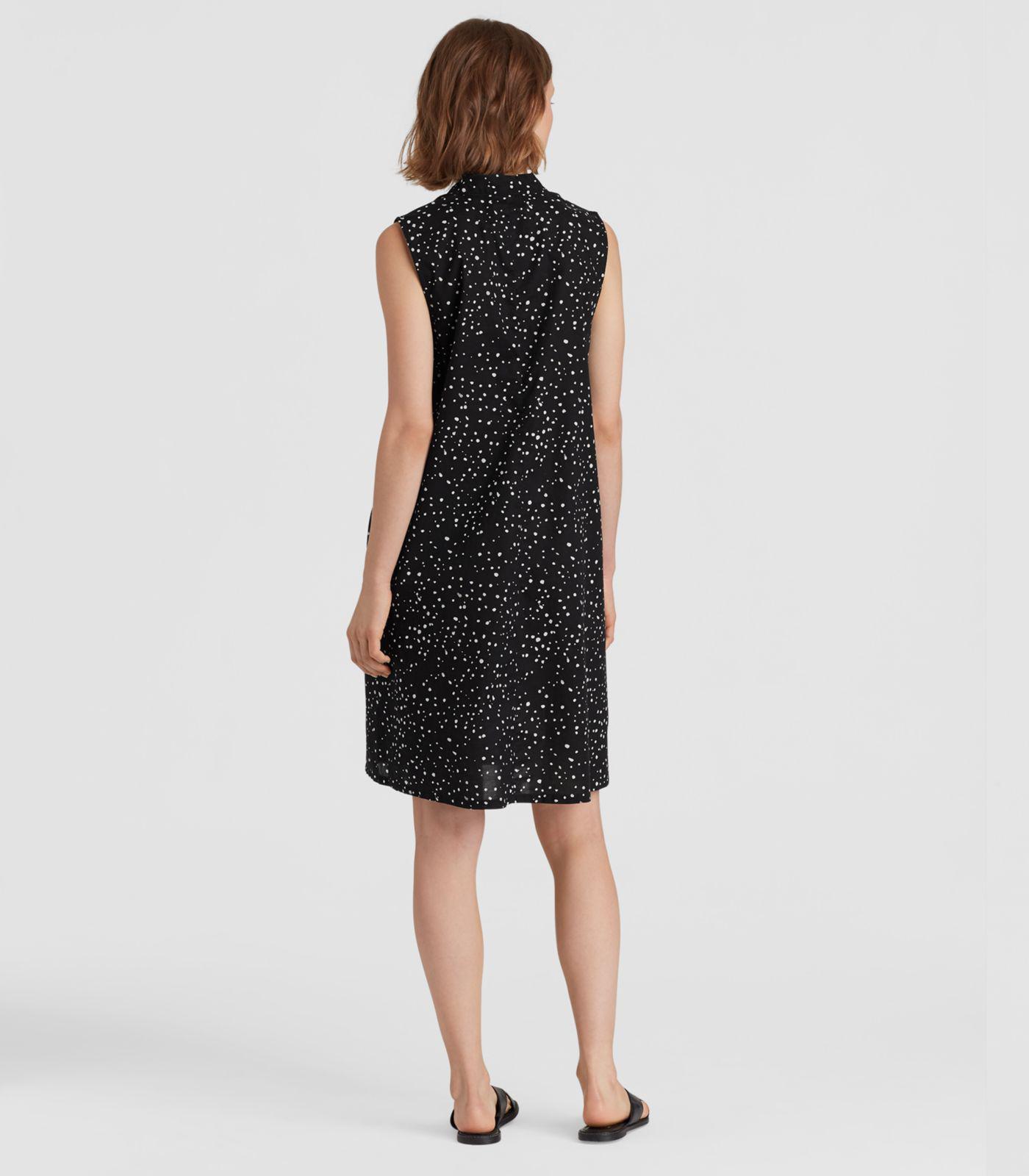 eileen fisher polka dot dress