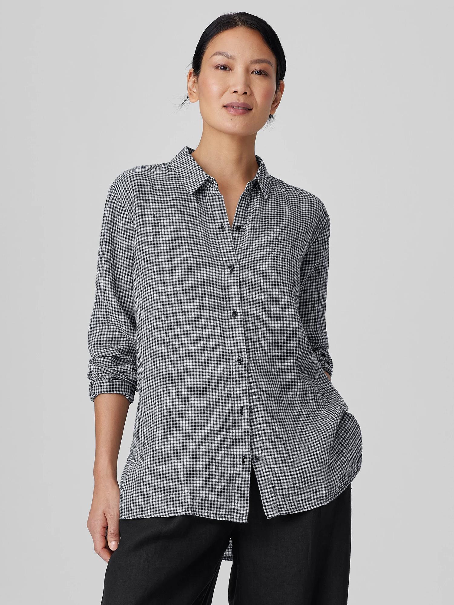 Eileen fisher white shirt sales