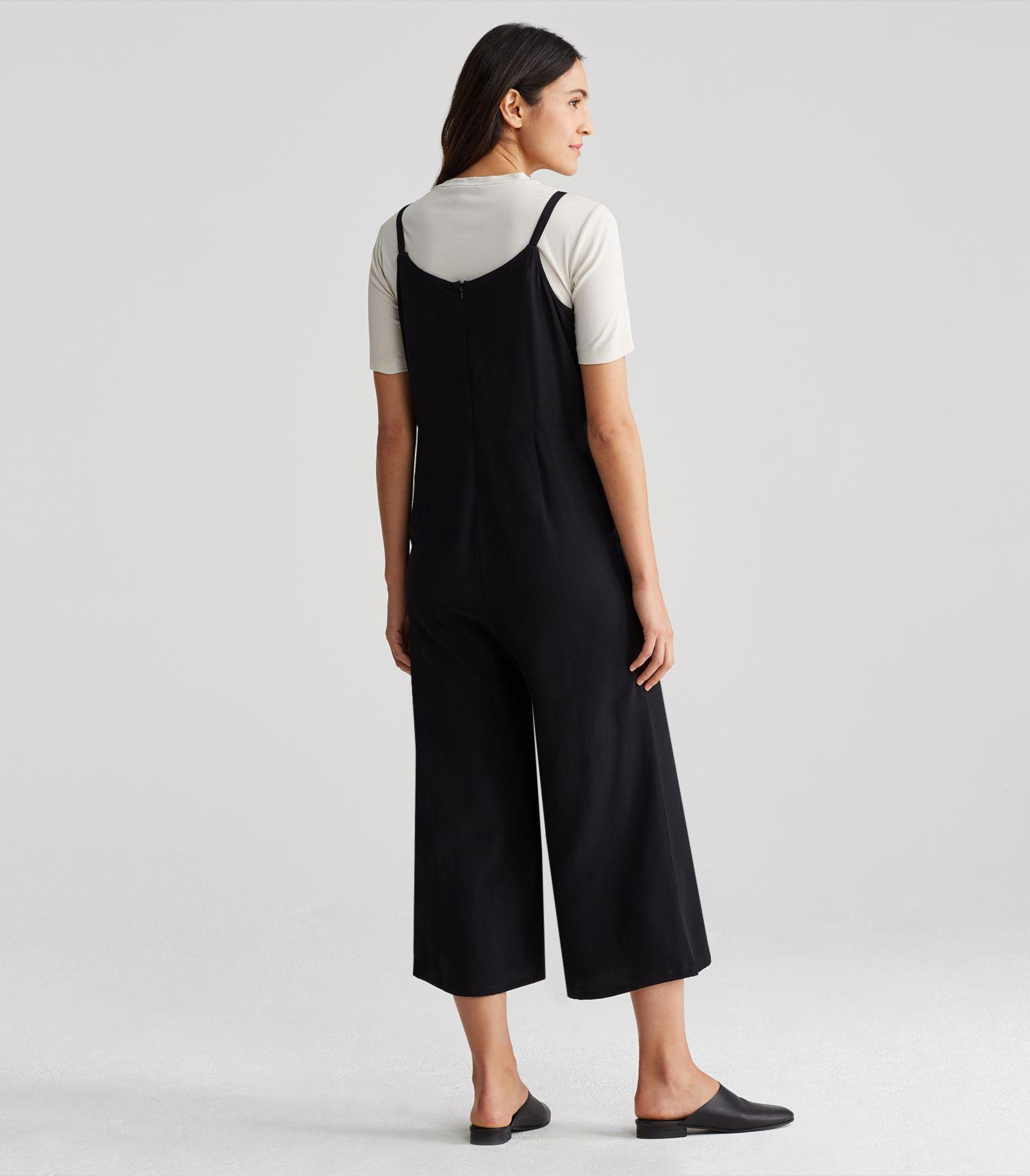 eileen fisher tencel jumpsuit