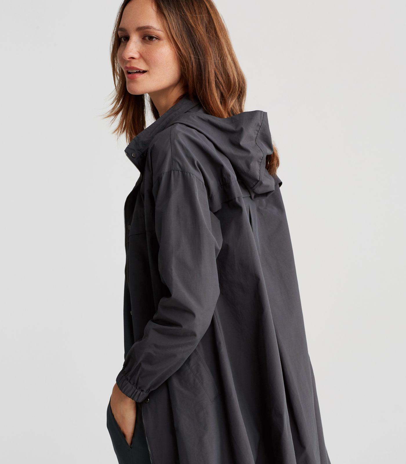 eileen fisher nylon coat
