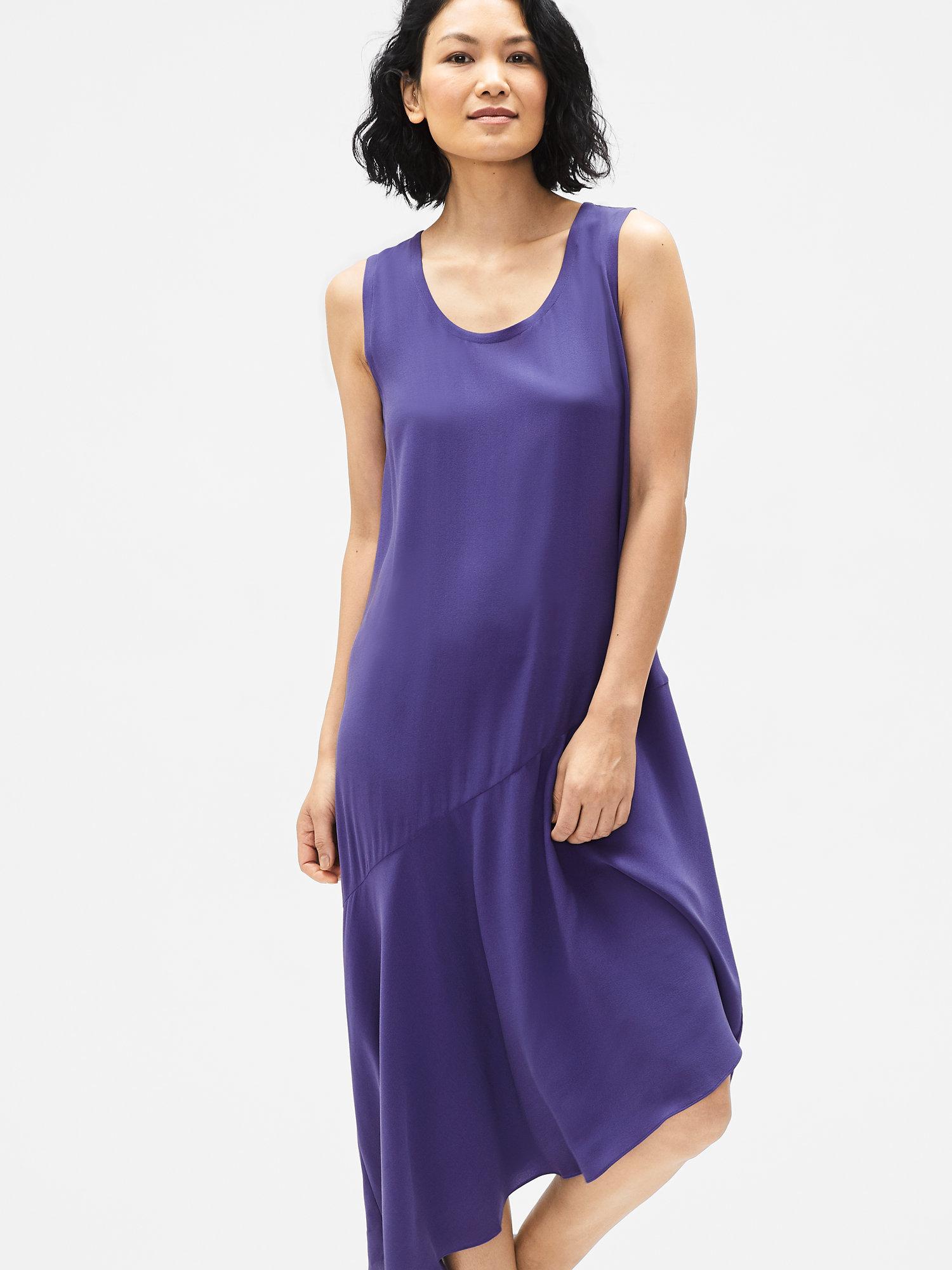 eileen fisher crepe dress