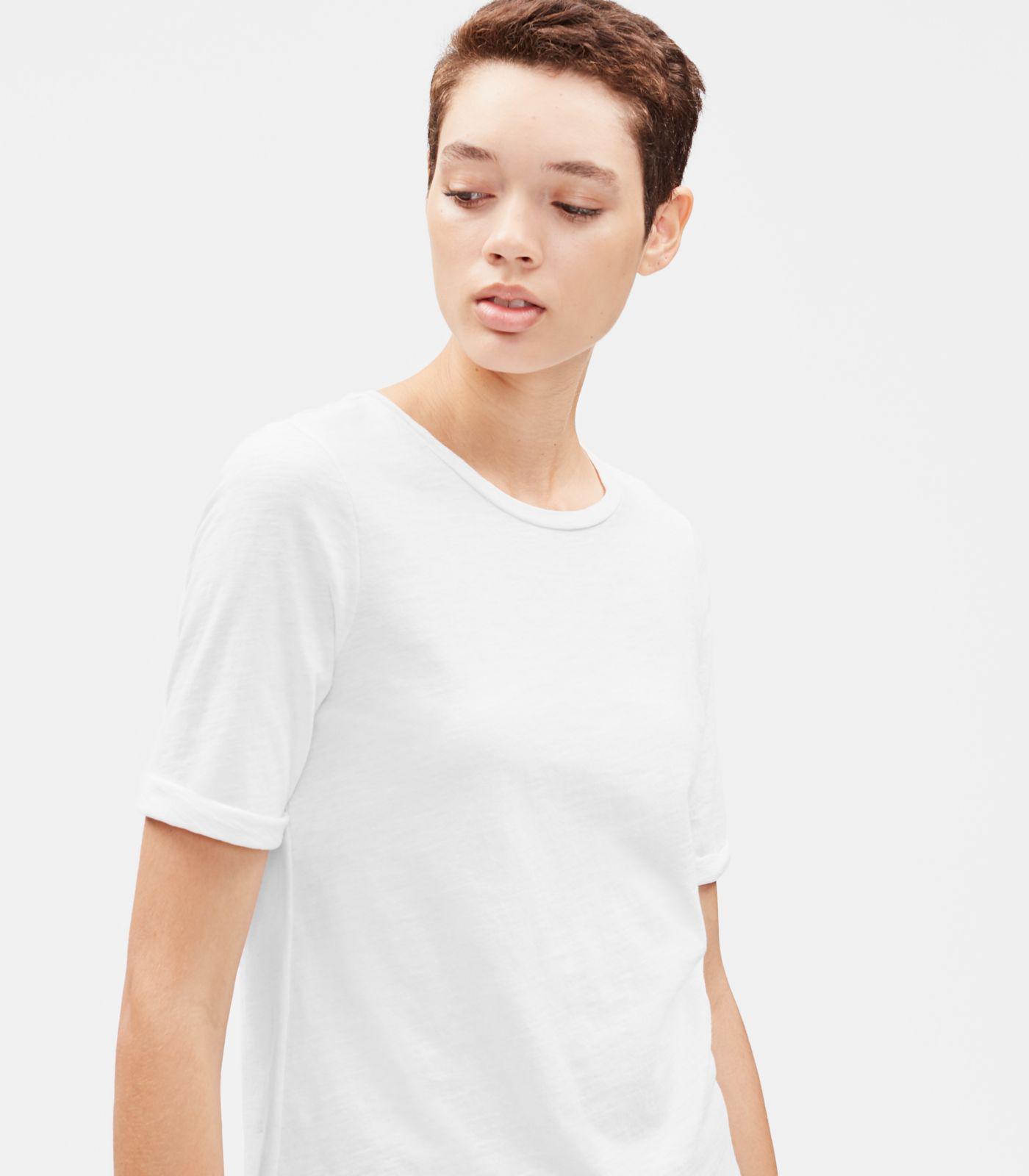 off white t shirt stripes
