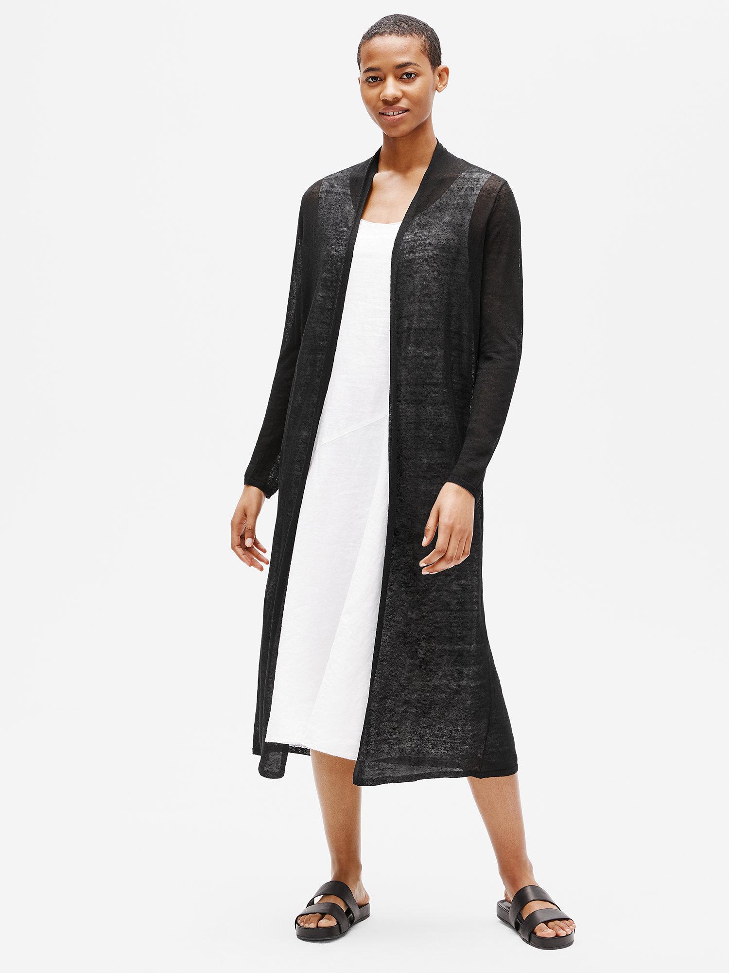 eileen fisher duster cardigan