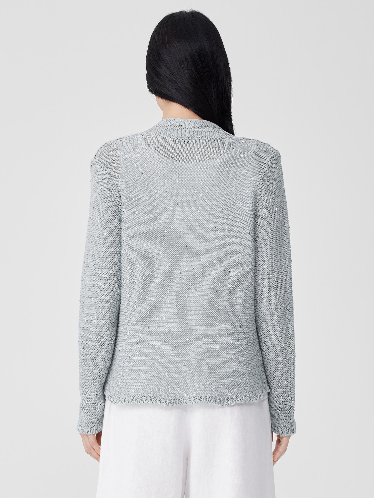 White sparkle cheap cardigan