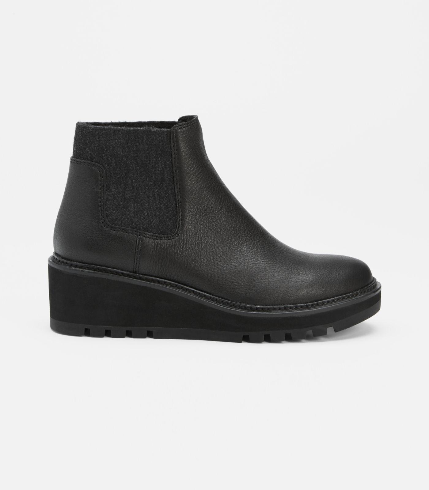 chelsea wedge bootie