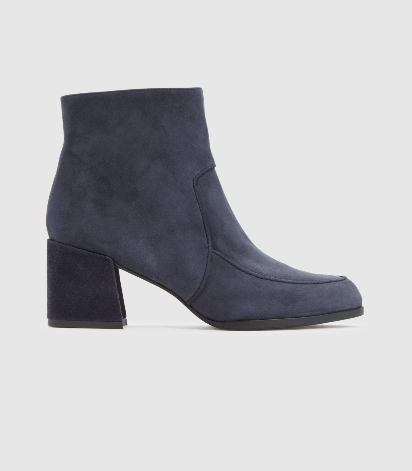 eileen fisher suede booties