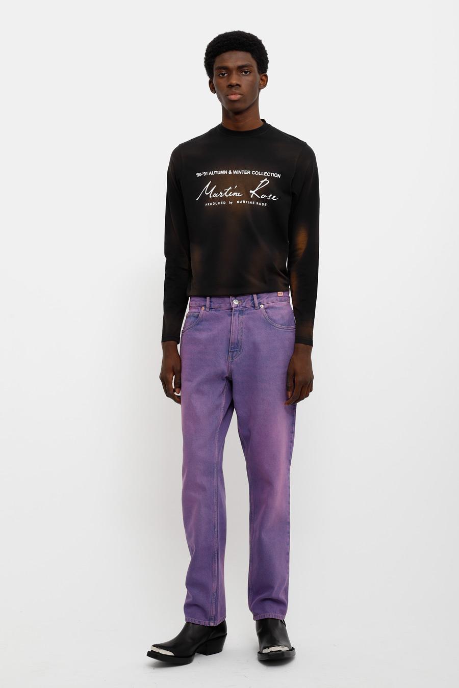 Martine rose purple jeans Clearance