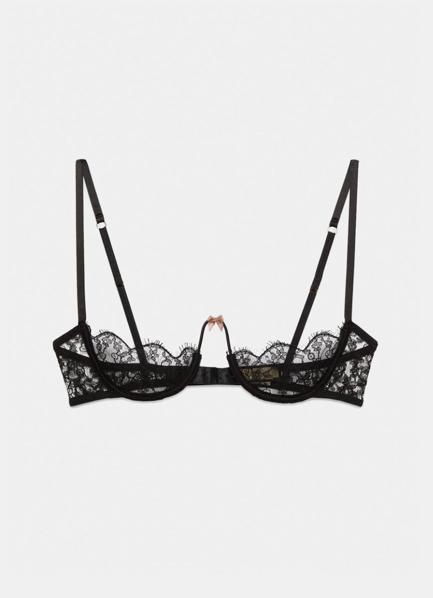 Gucci Floral Lace Bra in Metallic Lyst