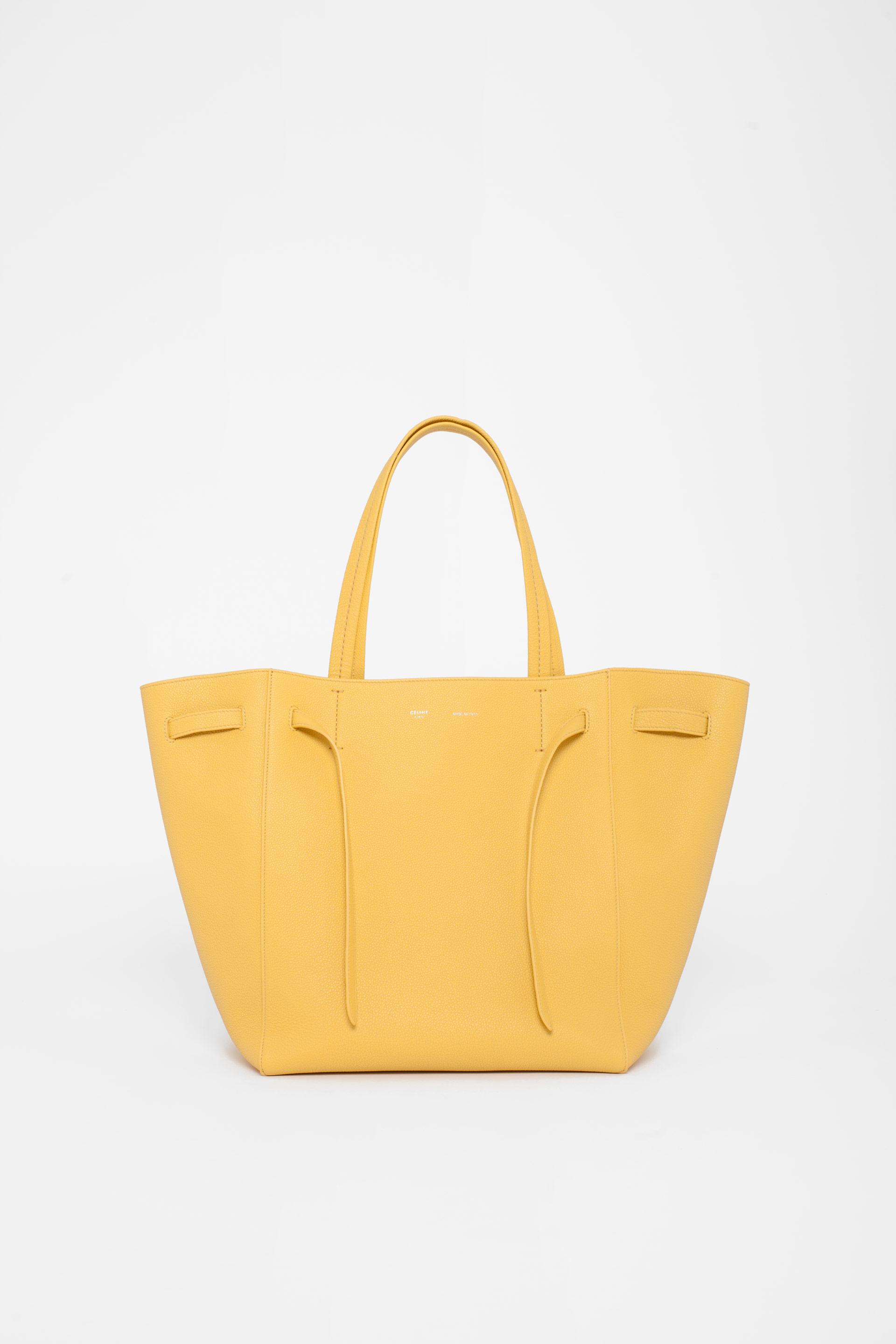 Celine Cabas Phantom Small Bag in Yellow | Lyst
