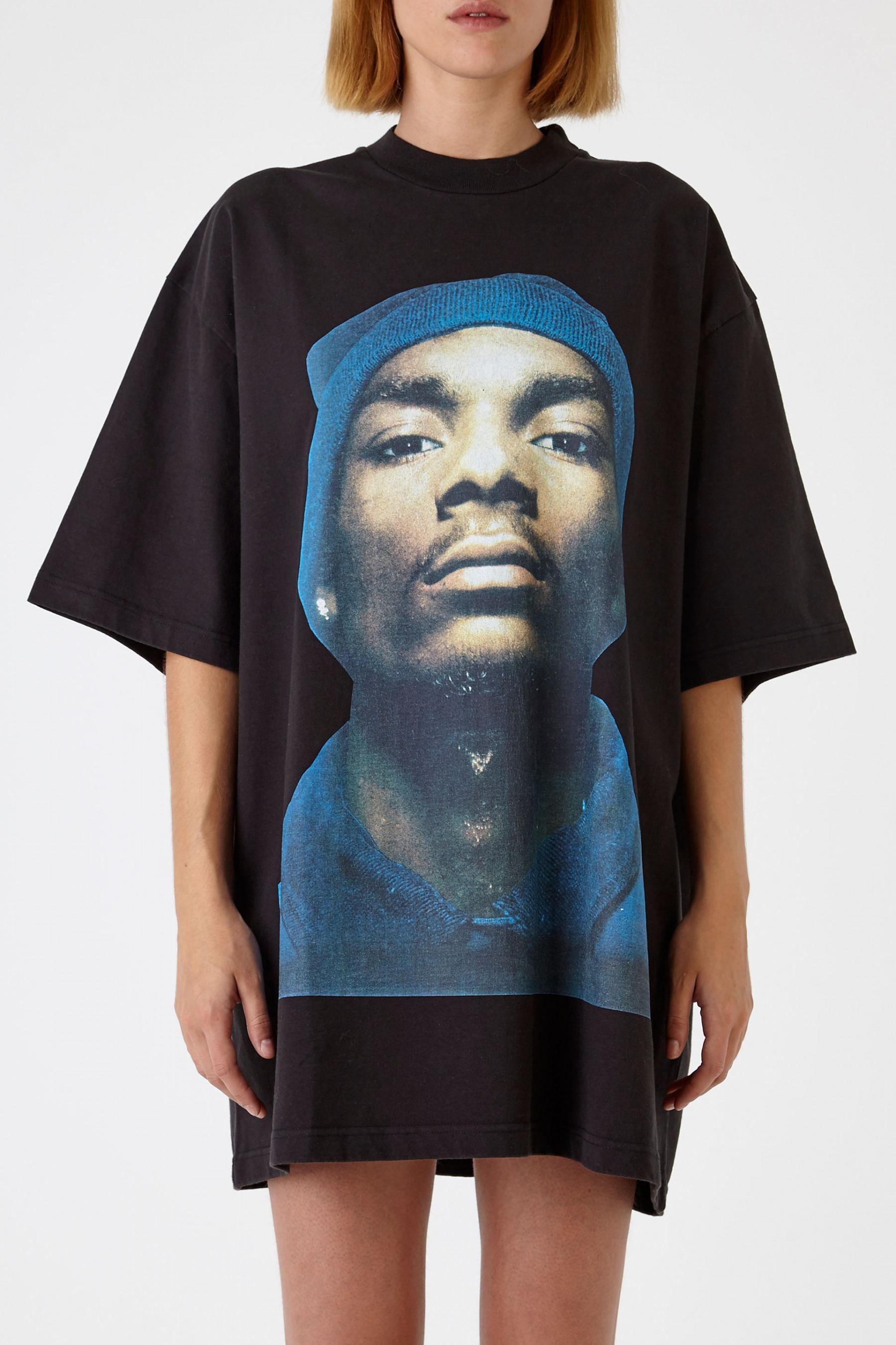 Vetements Snoop Dogg Oversized T-Shirt in Black | Lyst