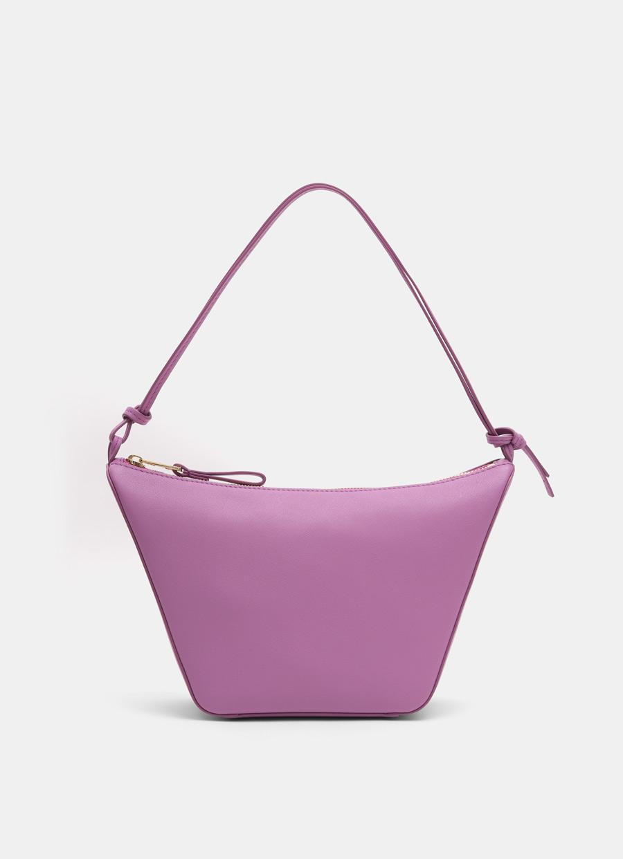 Loewe Mini Hammock Hobo Bag In Classic Calfskin in Pink | Lyst