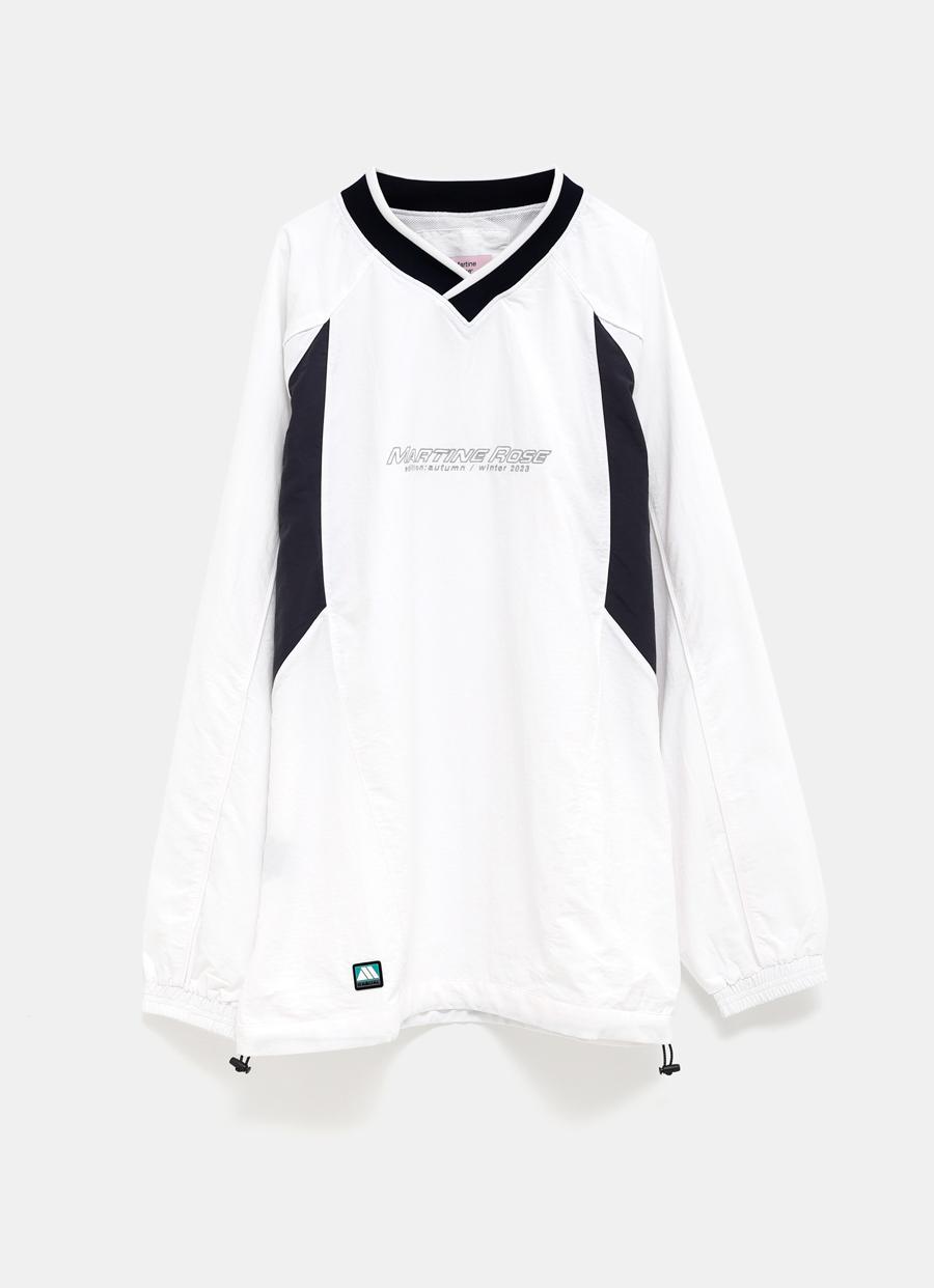 Martine Rose Sports Pullover in White for Men | Lyst Canada