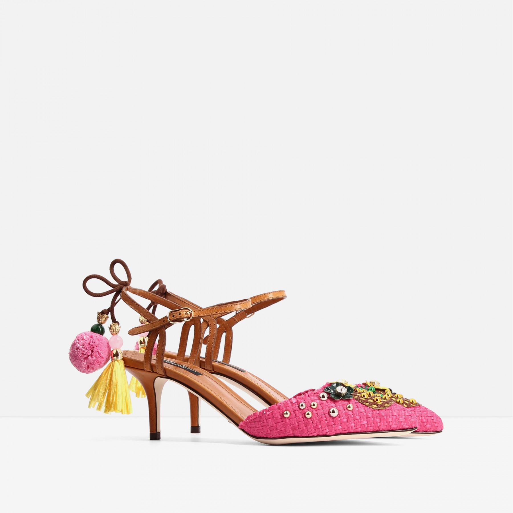 dolce and gabbana pineapple shoes