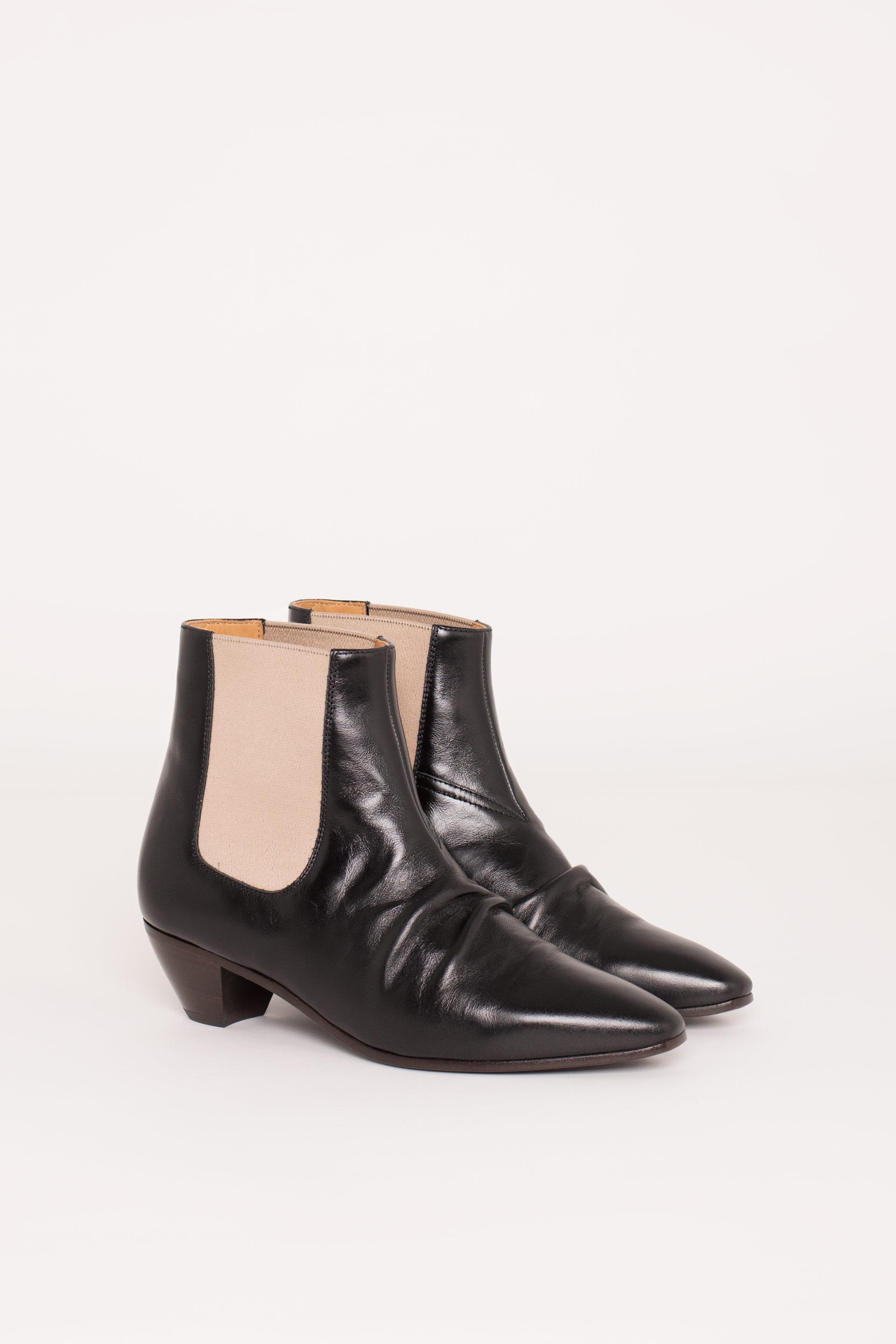 celine black boots