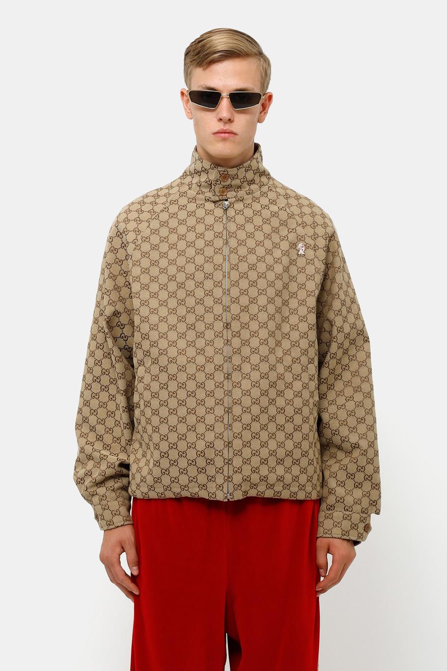 gucci canvas jacket