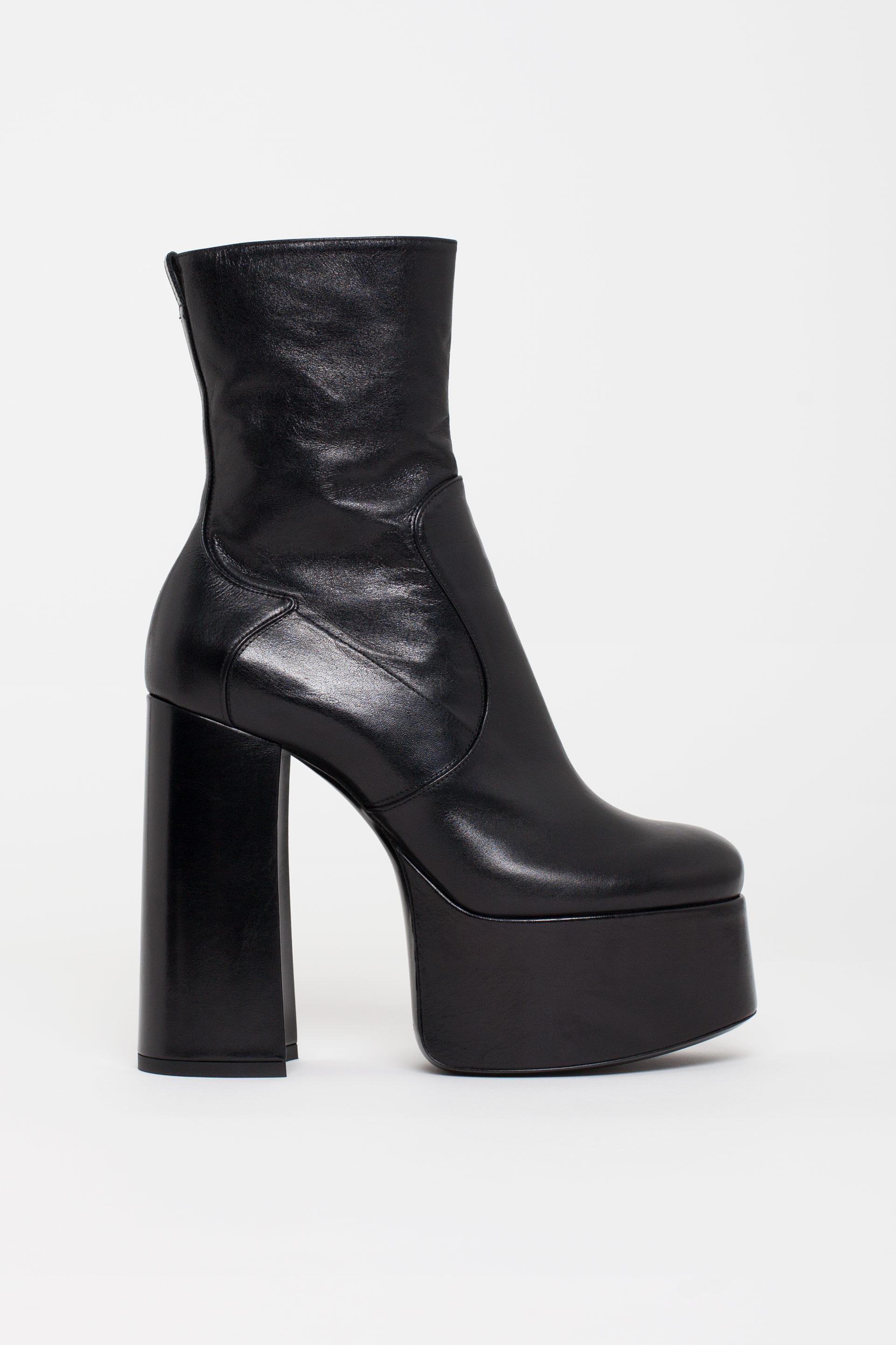 Saint Laurent Billy Booties in Black Lyst