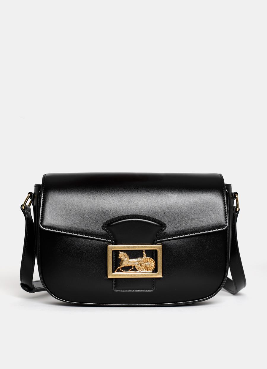 Celine Leather Sulky Medium Bag in Black - Lyst
