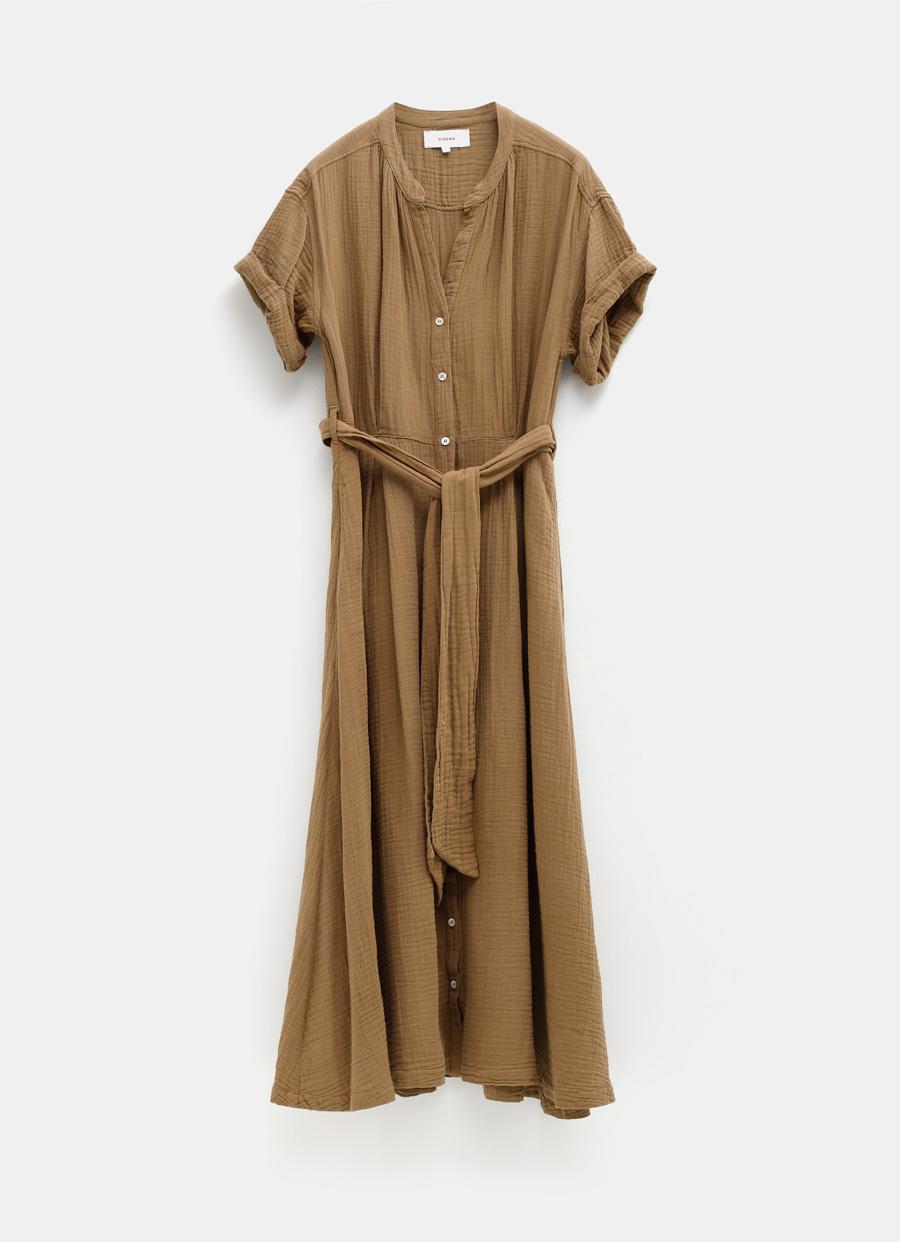 Xirena Cotton Cate Dress in Khaki (Green) Lyst