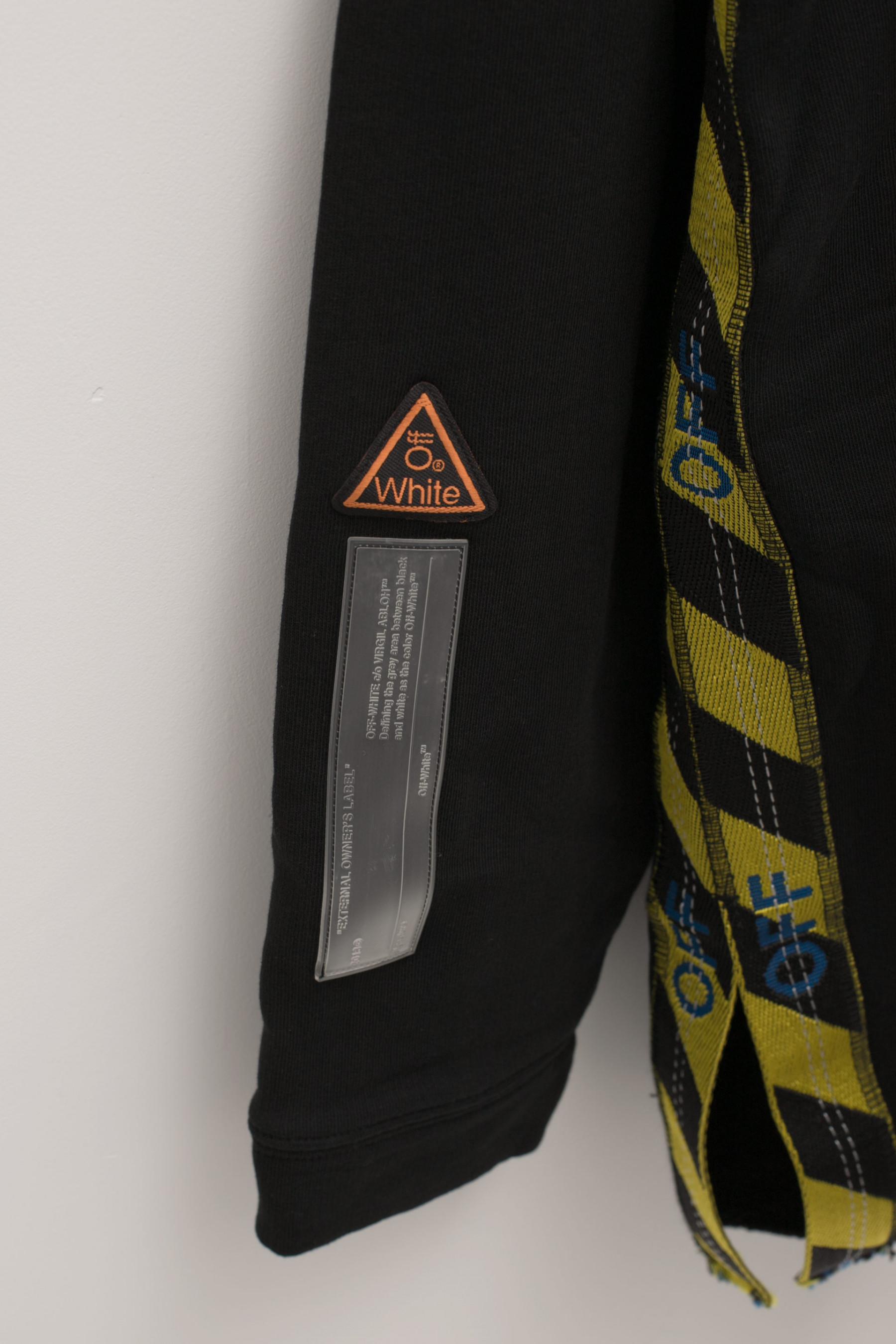 off white tape sweater