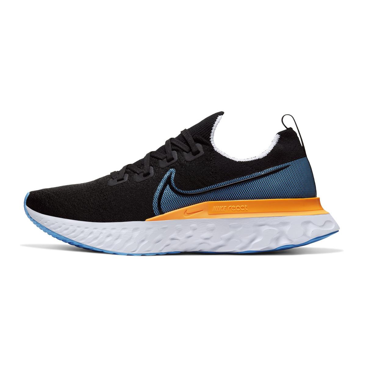 nike react infinity run flyknit men's blue ribbon sports
