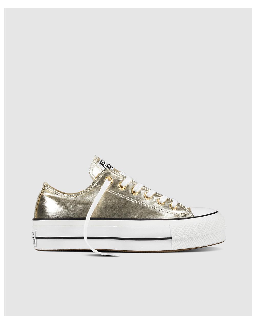 converse platform gold
