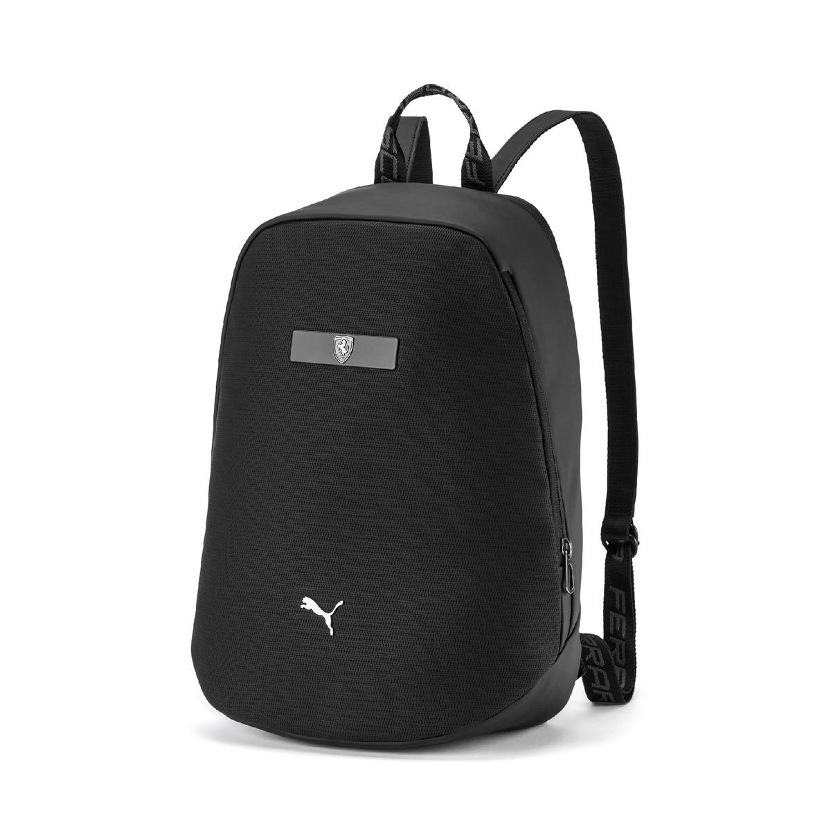 black ferrari backpack