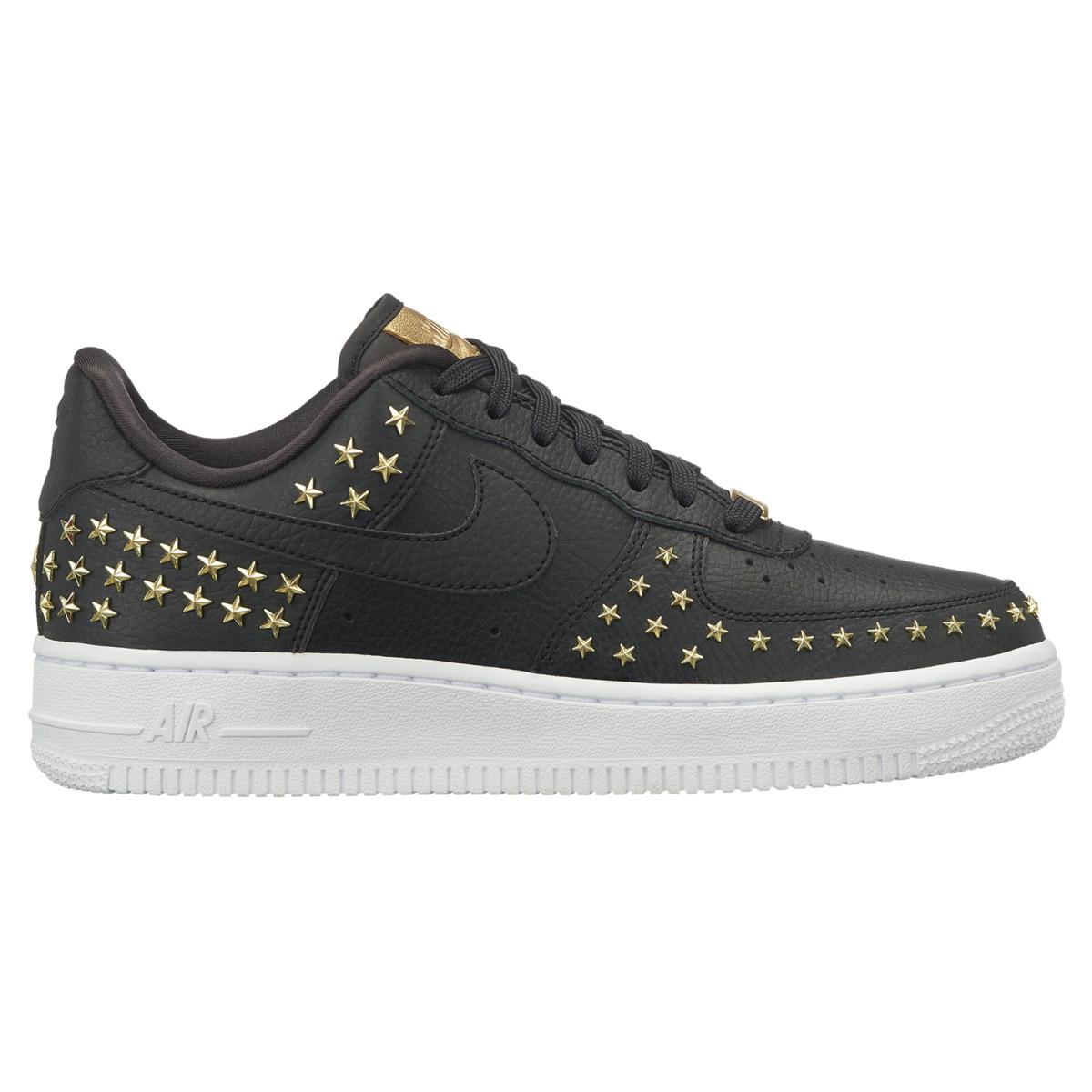 black studded air force 1