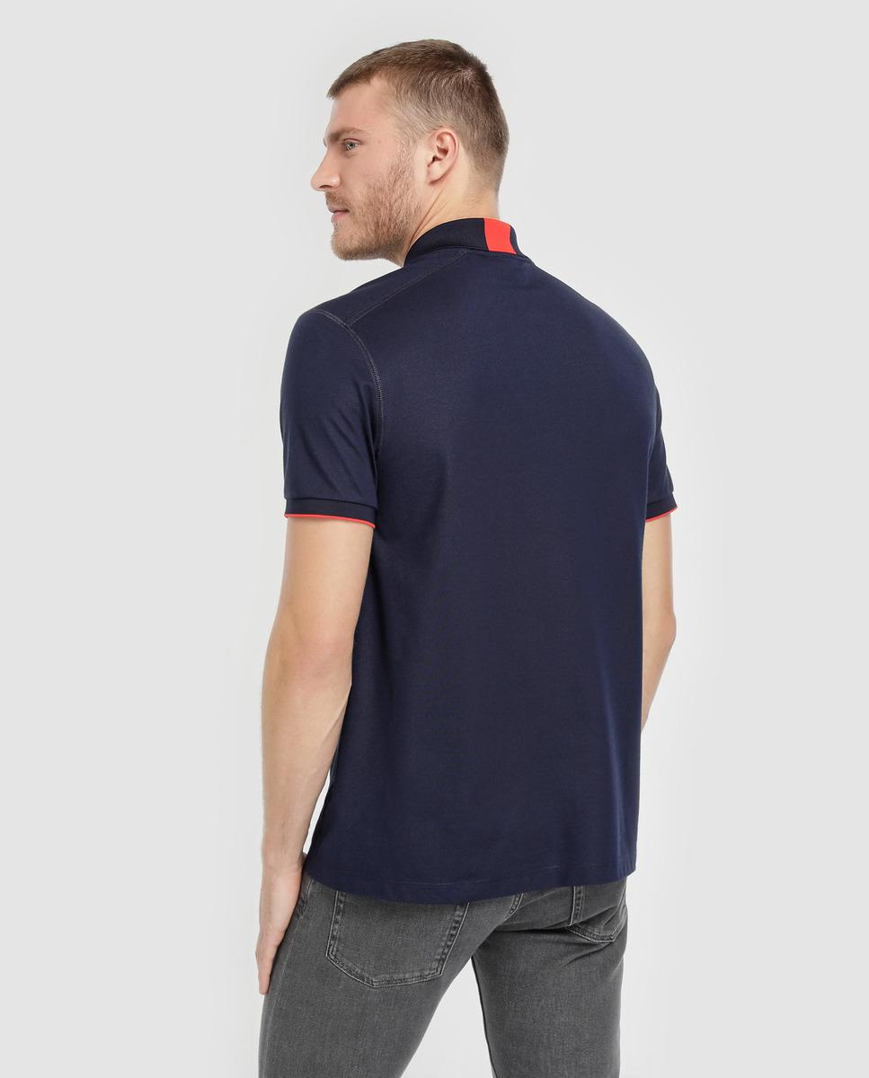 lacoste polo shirt navy blue