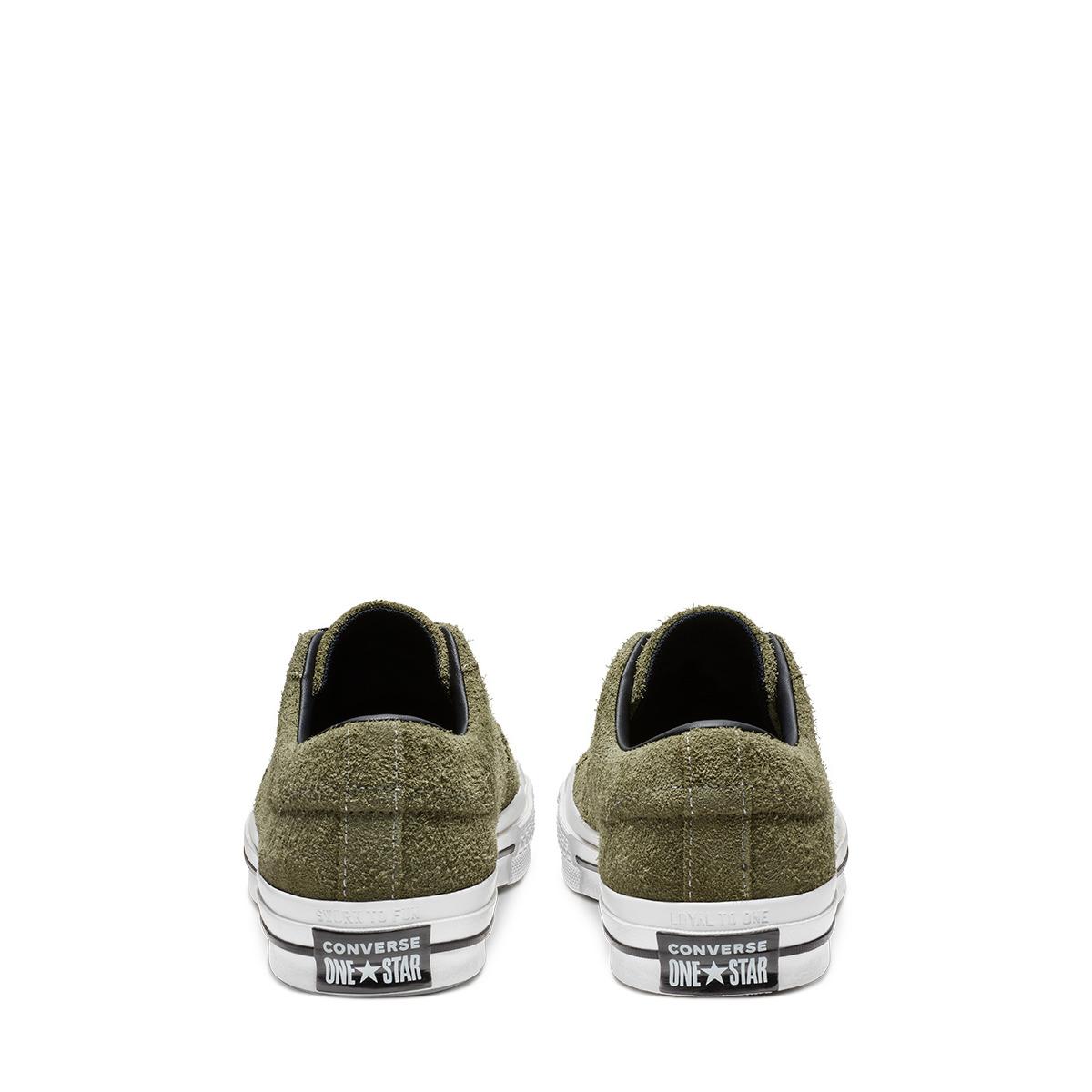 converse one star dark green