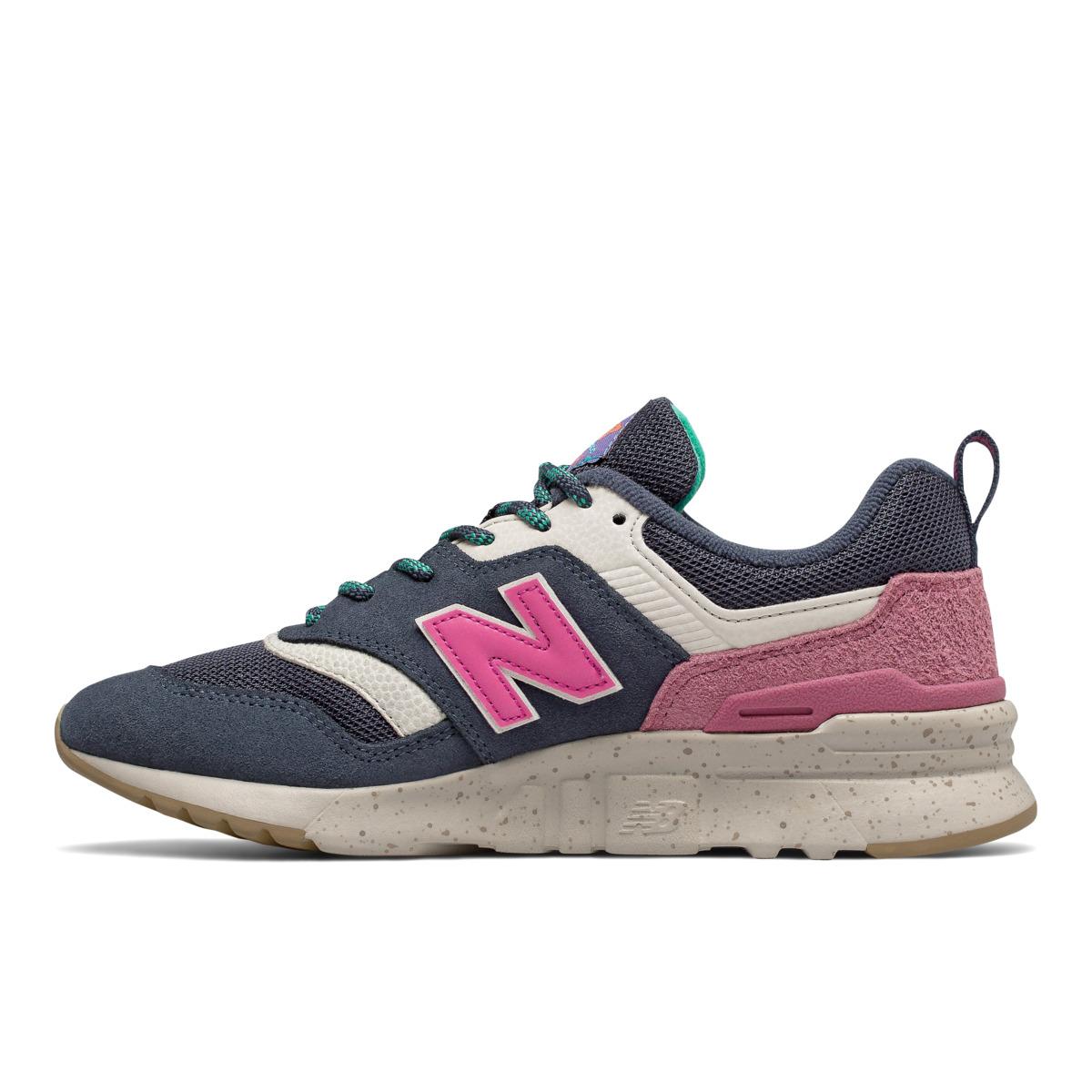New Balance Suede 997h Casual Trainers in Navy Blue (Blue) - Lyst