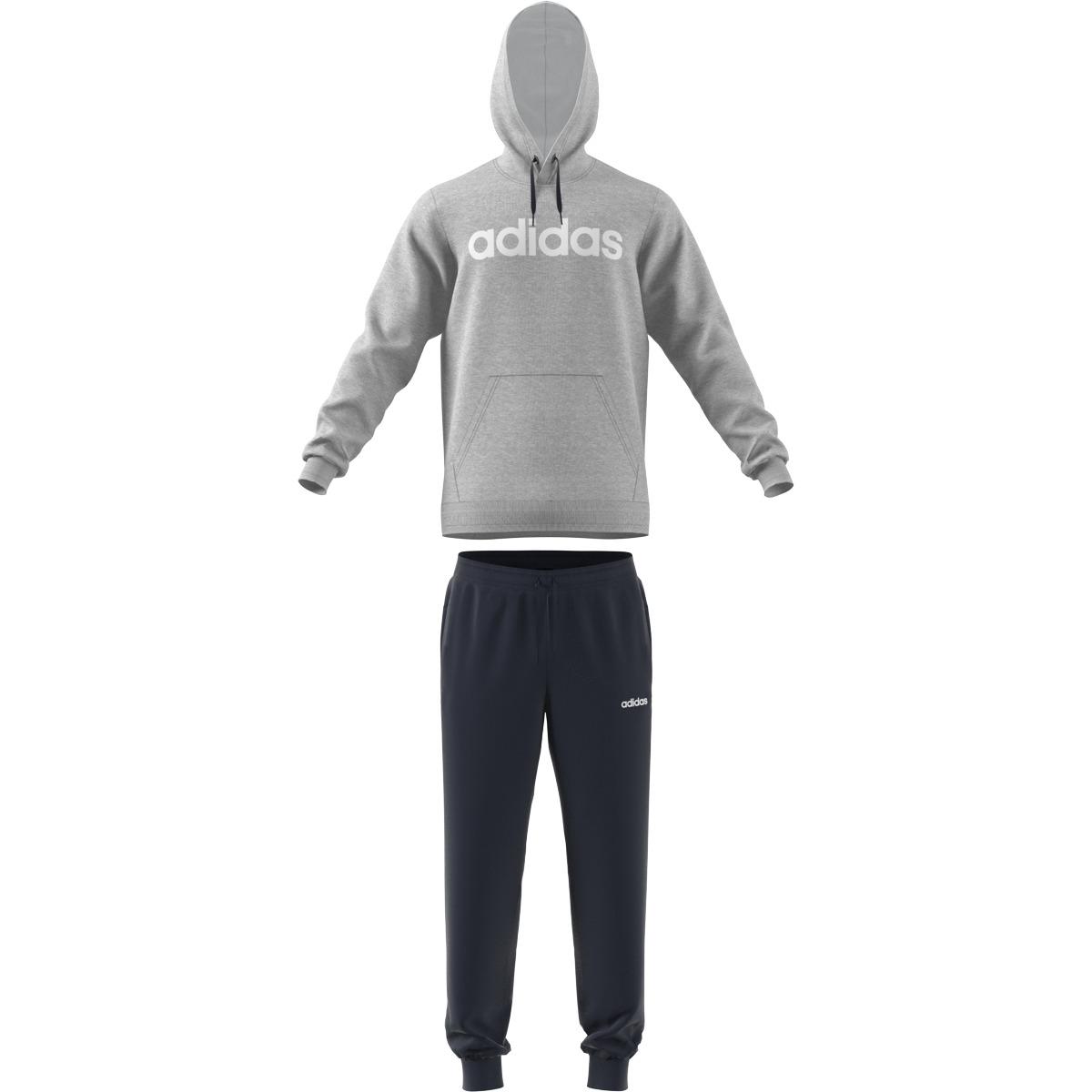 gray adidas tracksuit