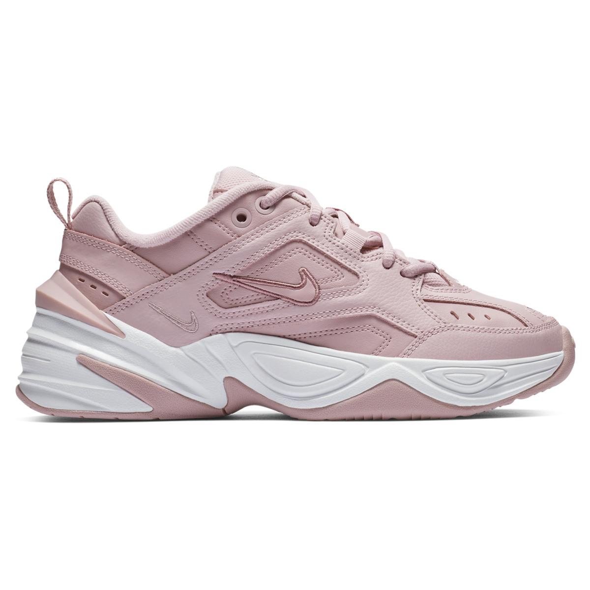 nike pale pink m2k tekno trainers