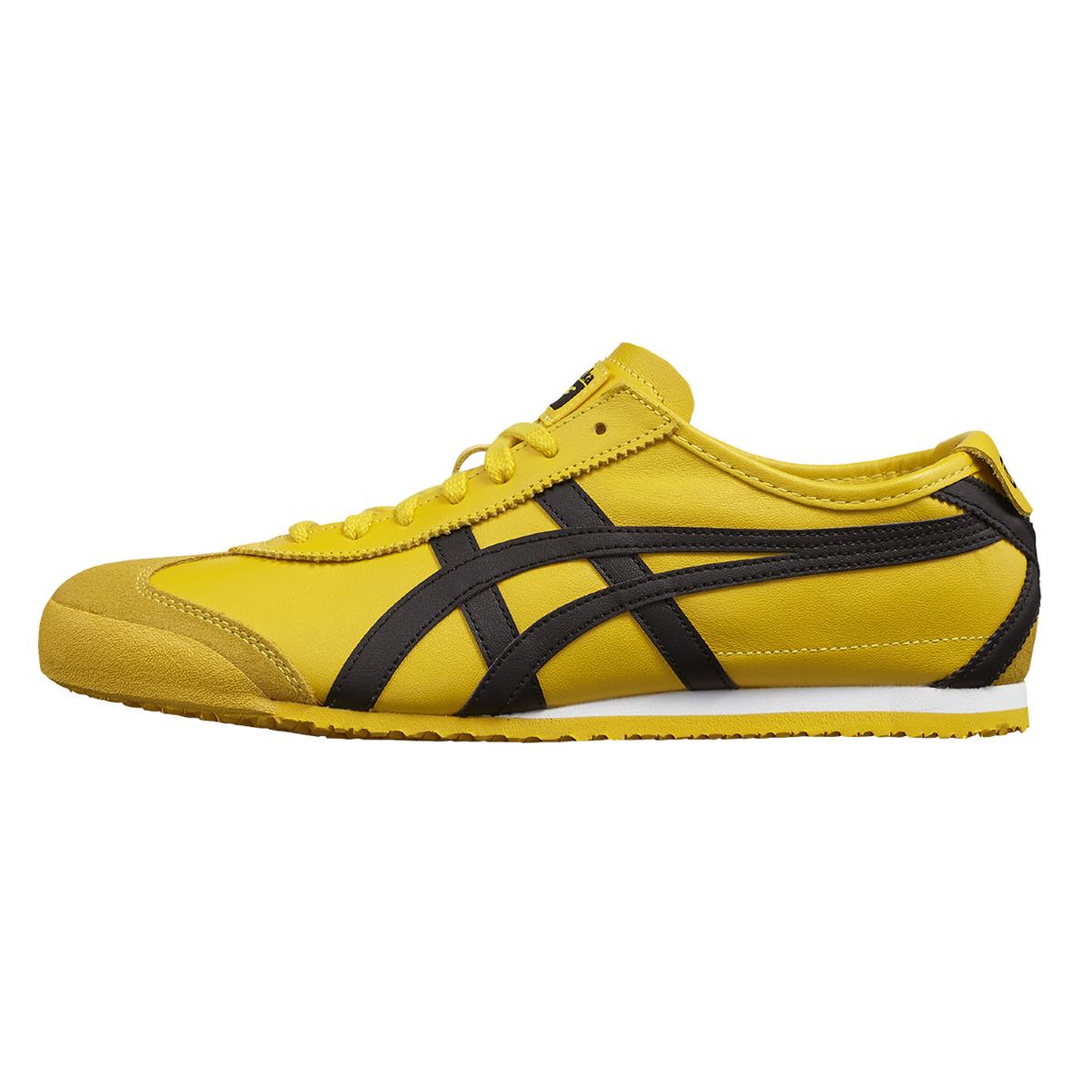 Onitsuka Tiger Leather Mexico 66 Casual Trainers in Yellow - Lyst