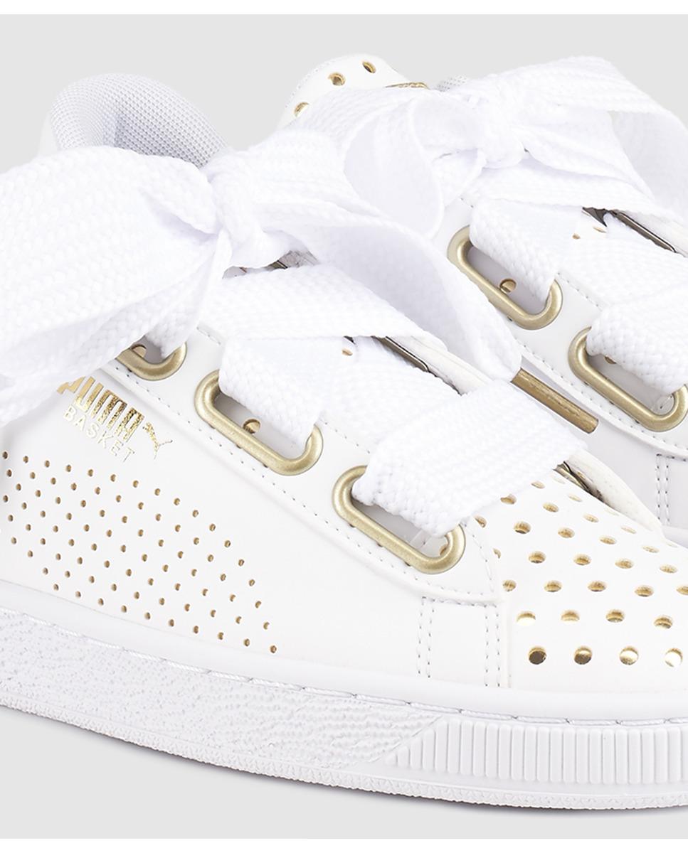 puma basket heart ath lux wn's