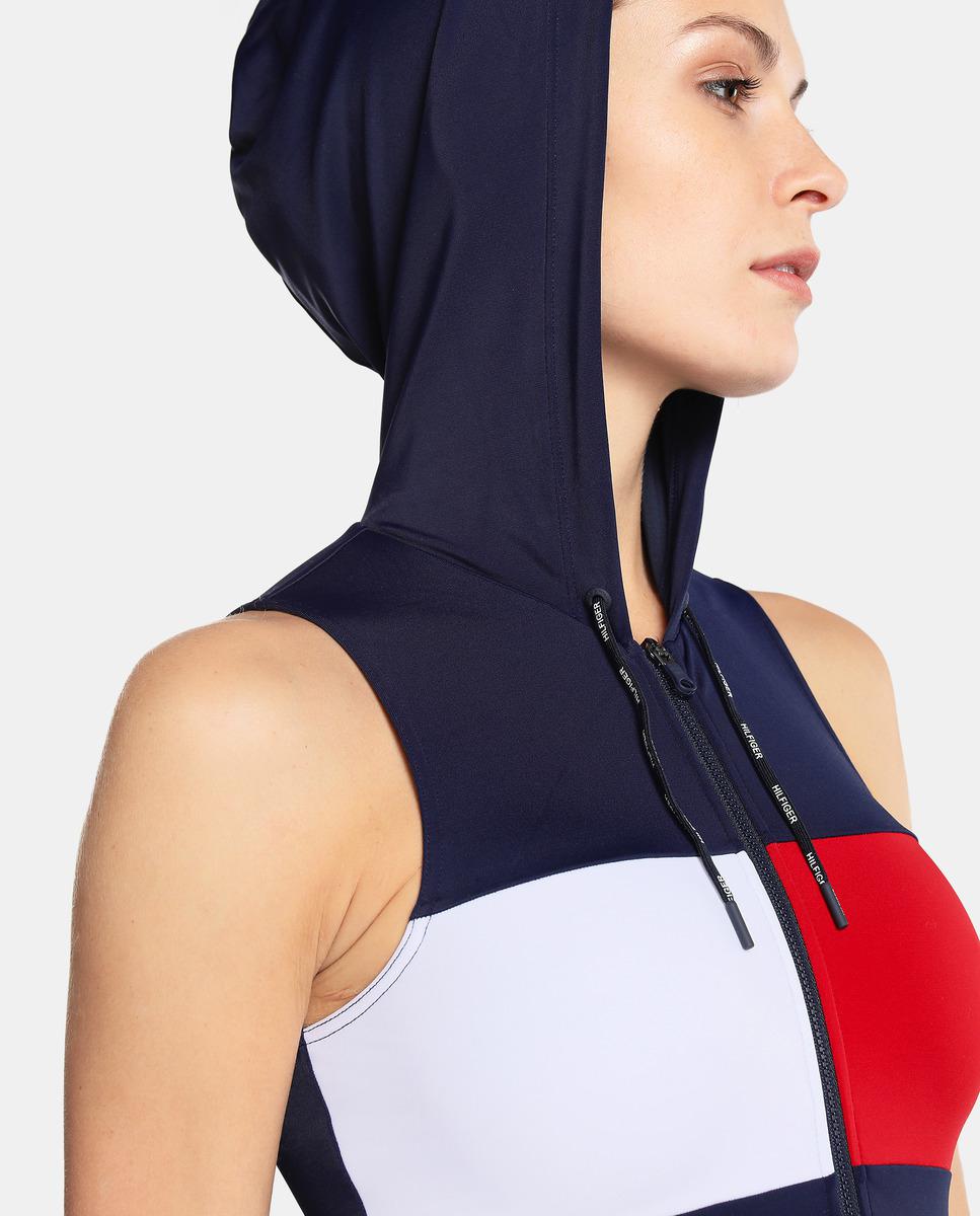 tommy hilfiger hooded swimsuit