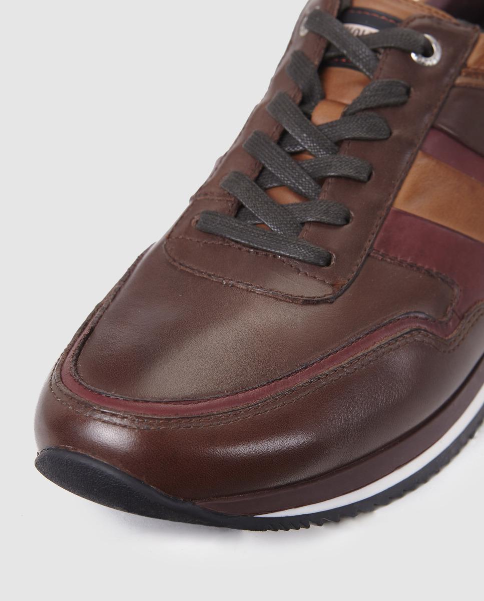mens all leather trainers