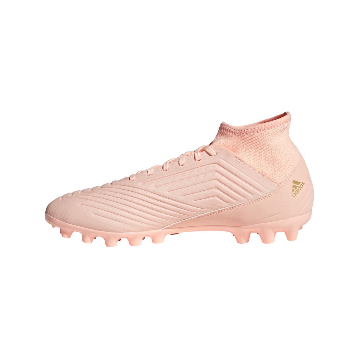 salmon pink football boots