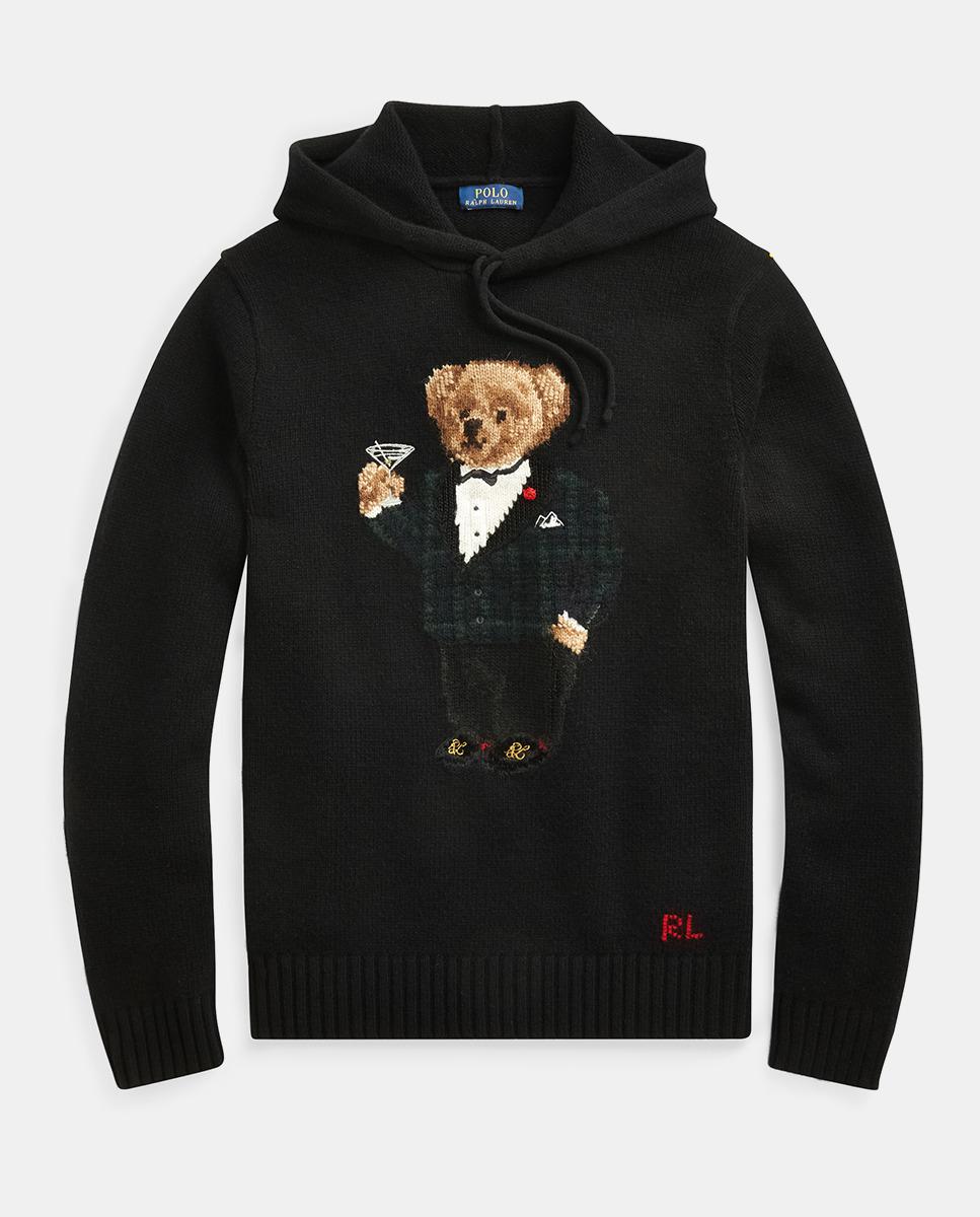 ralph lauren bear jumper mens