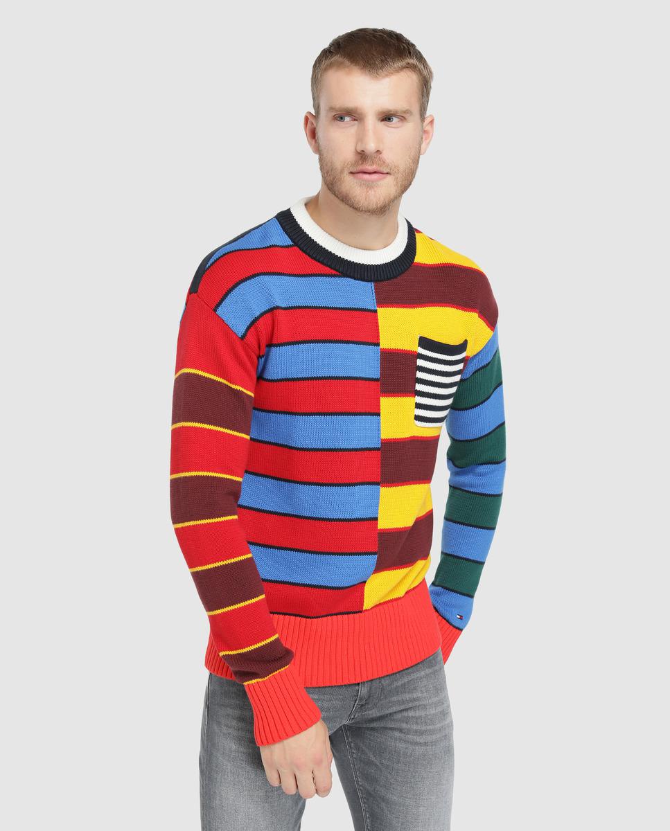 tommy hilfiger multicolor sweater