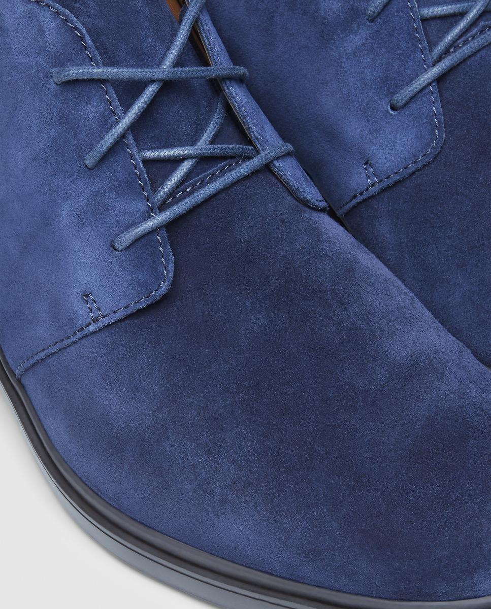 navy blue ankle shoes