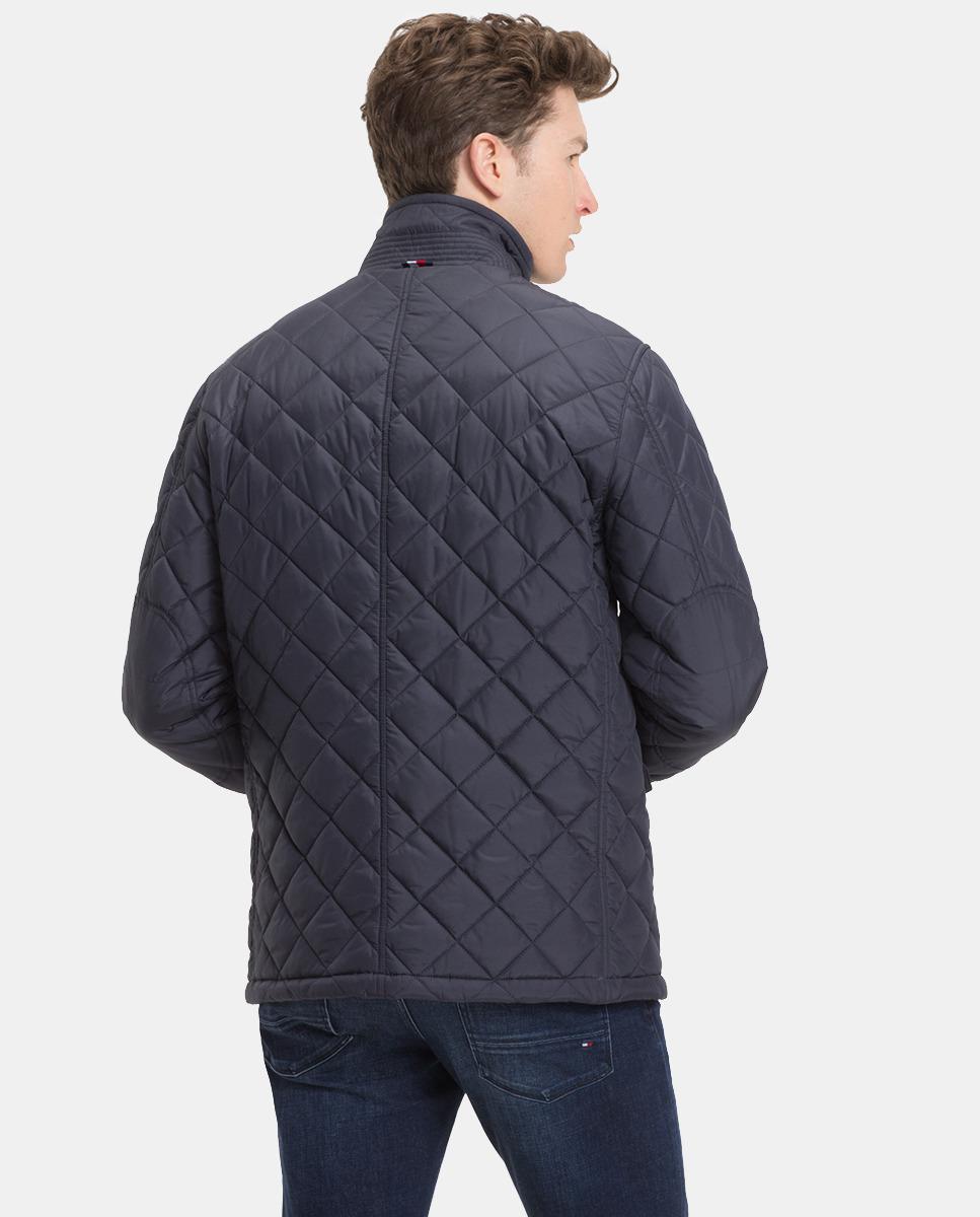 tommy hilfiger blue padded jacket