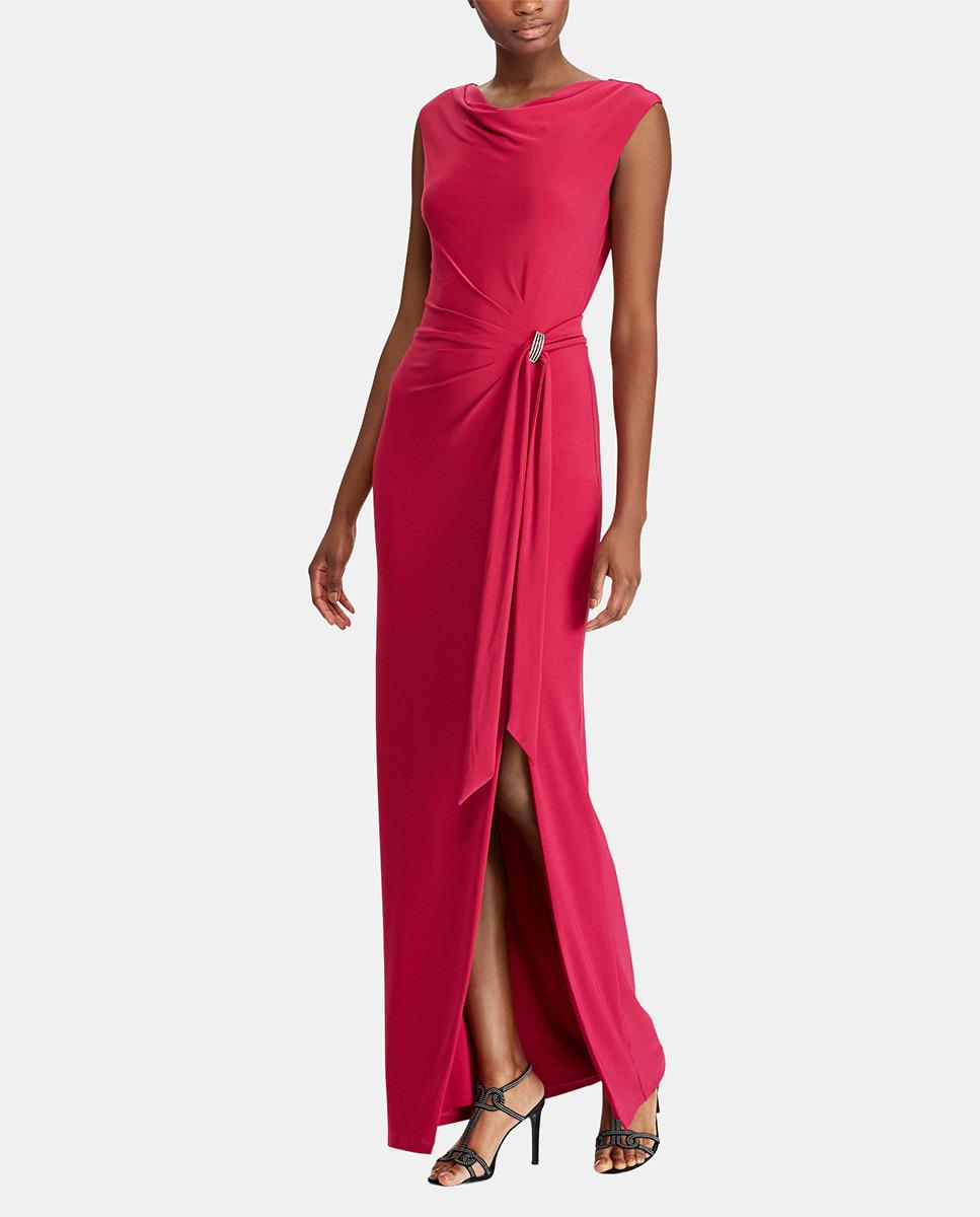 ralph lauren fuchsia dress