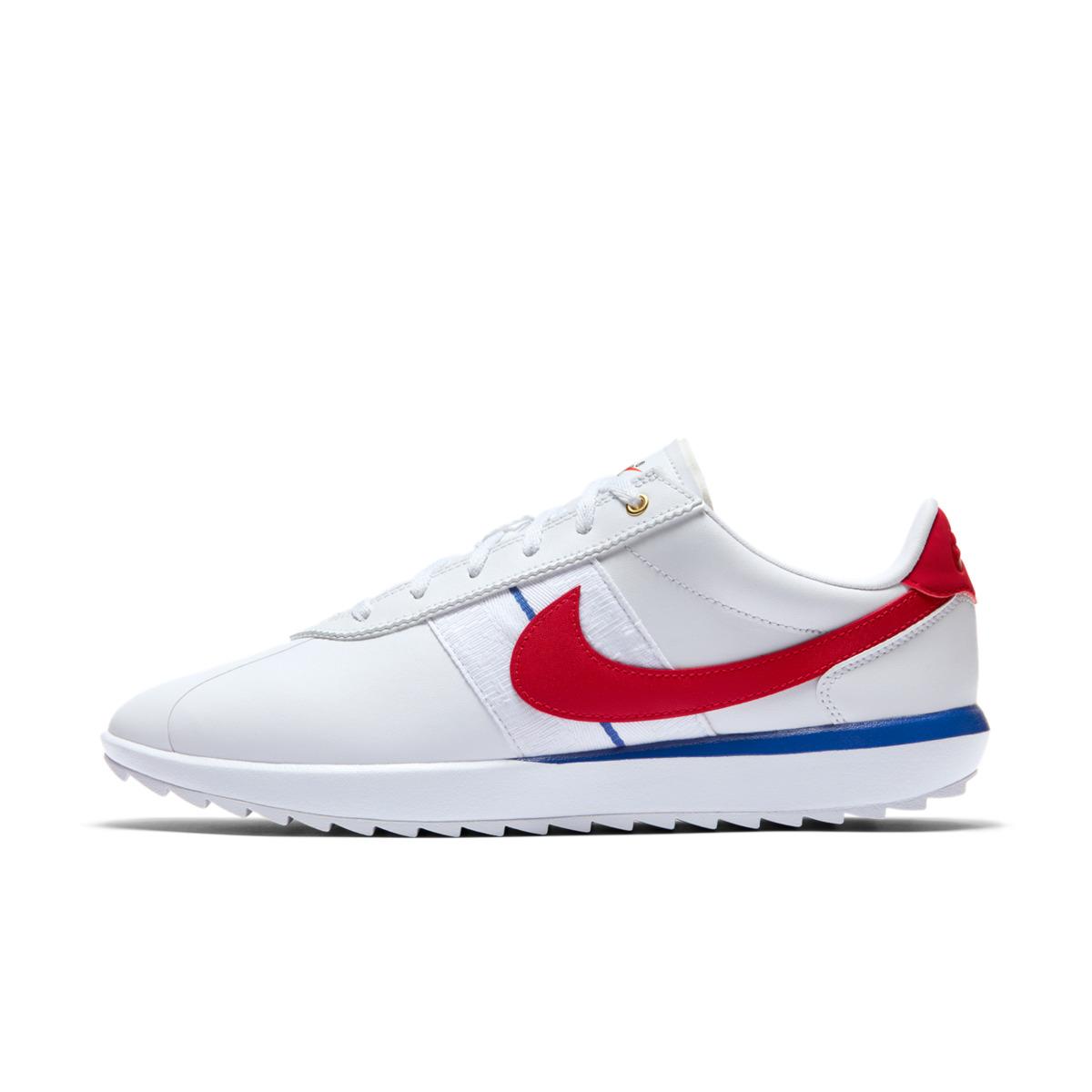 red and white cortez nike