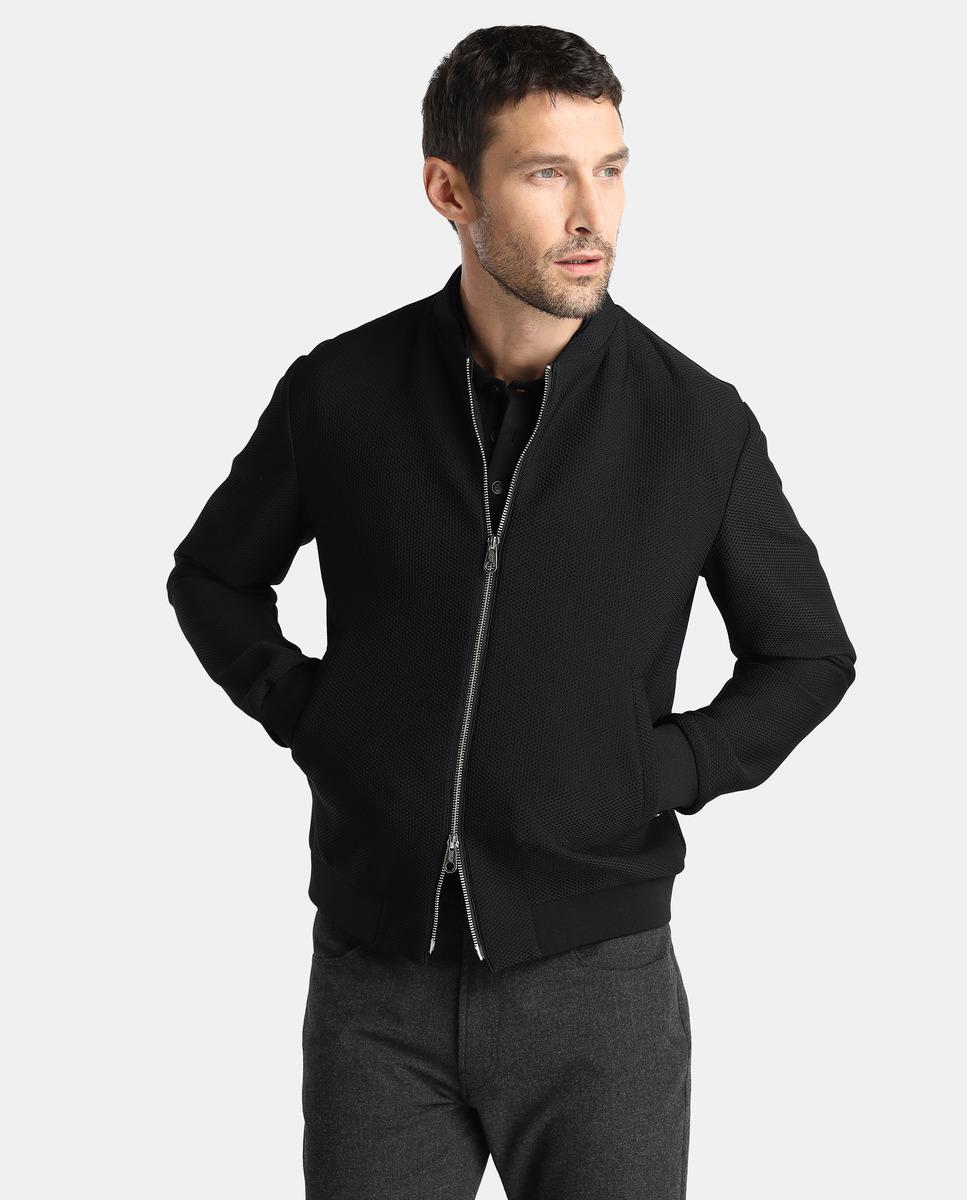 Lyst - Armani Black Jacket in Black for Men