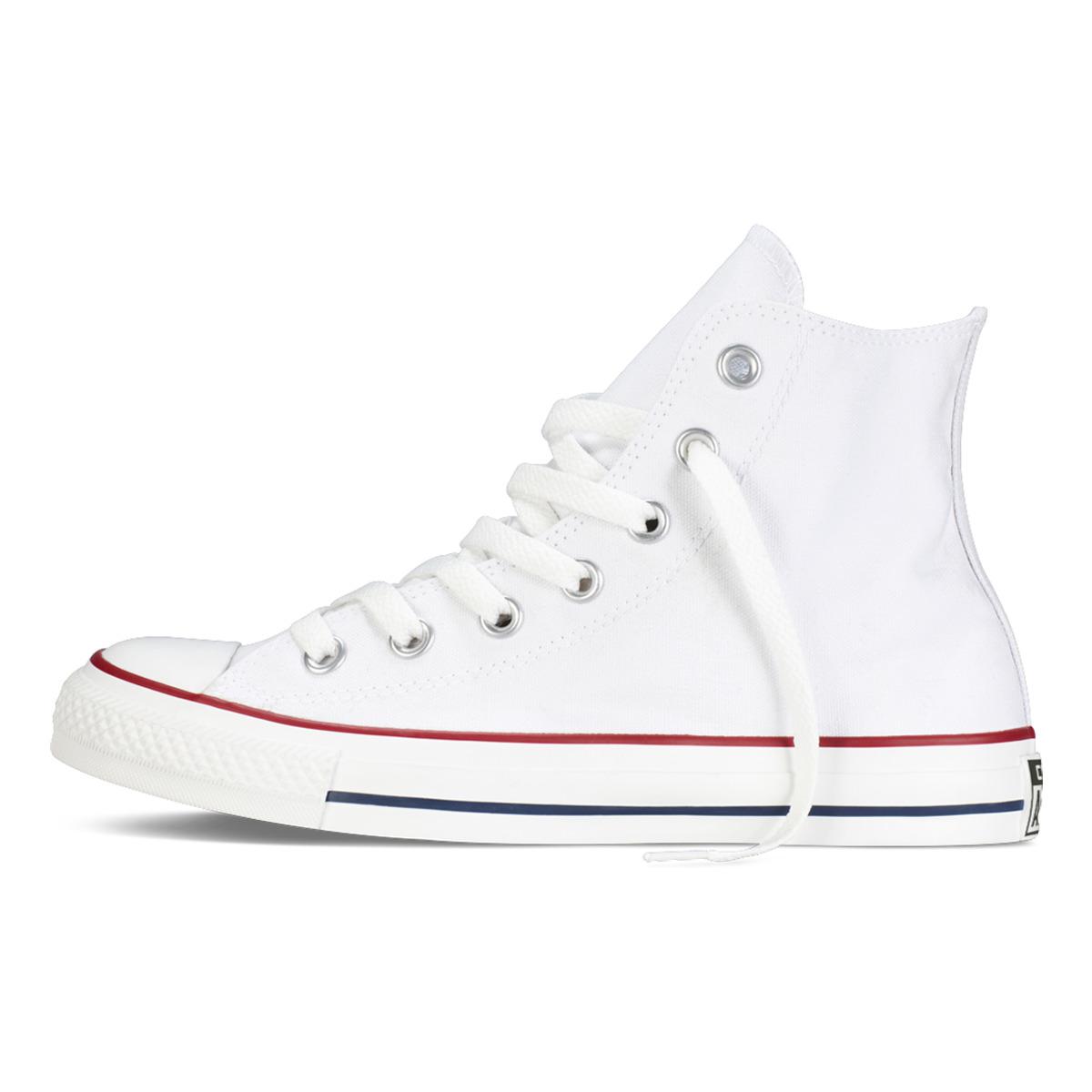 Chuck Taylor All Star Mono Canvas High Top in White Monochrome - Converse Canada