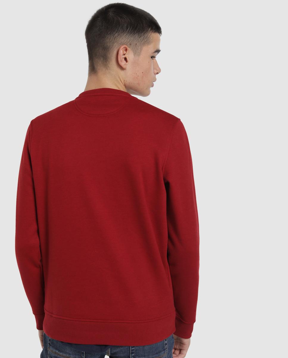 Izod Synthetic Mens Red Sweatshirt With A Round Collar for Men Lyst
