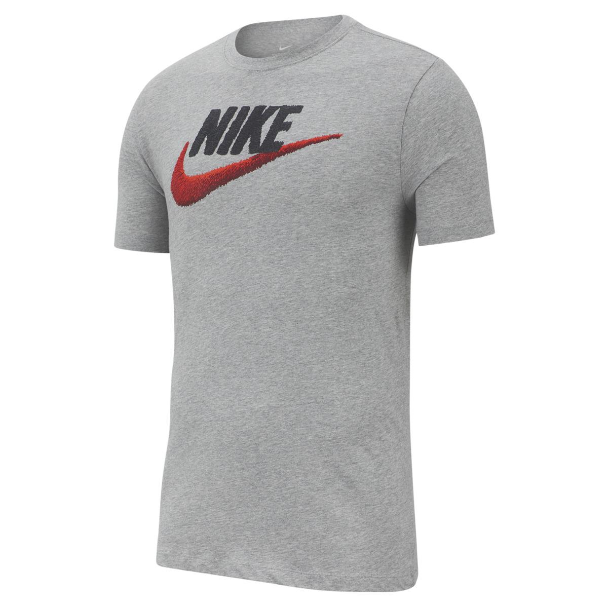 Nike Cotton Sportswear Tshirt in Grey (Gray) for Men Lyst