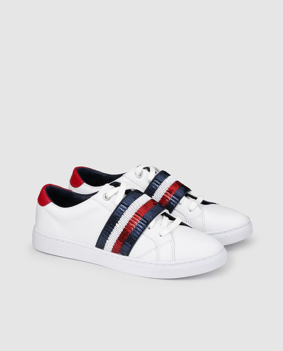 tommy hilfiger sequin trainers